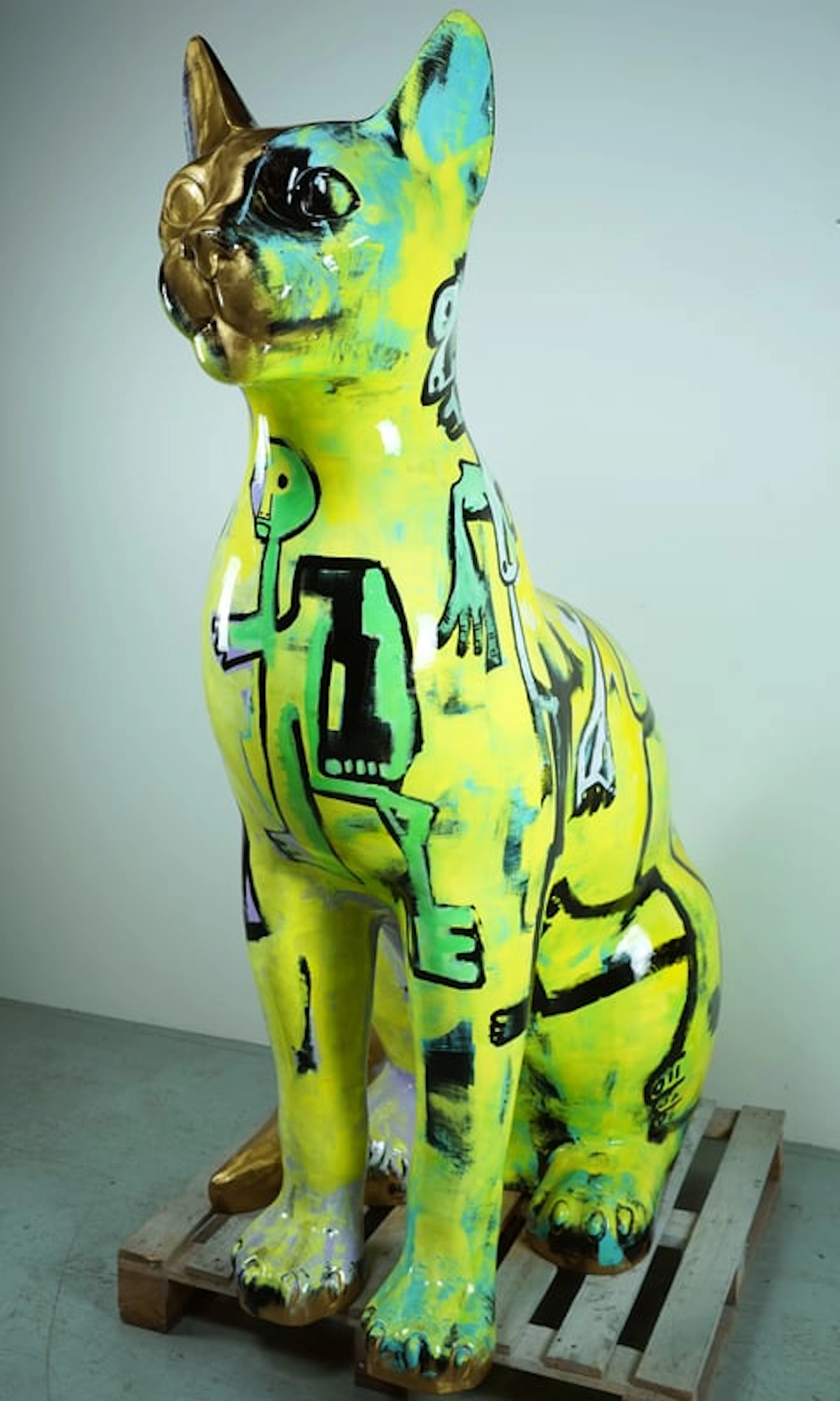 Julien Marinetti - Contemporary Artist and Sculptor - Bastet Cat