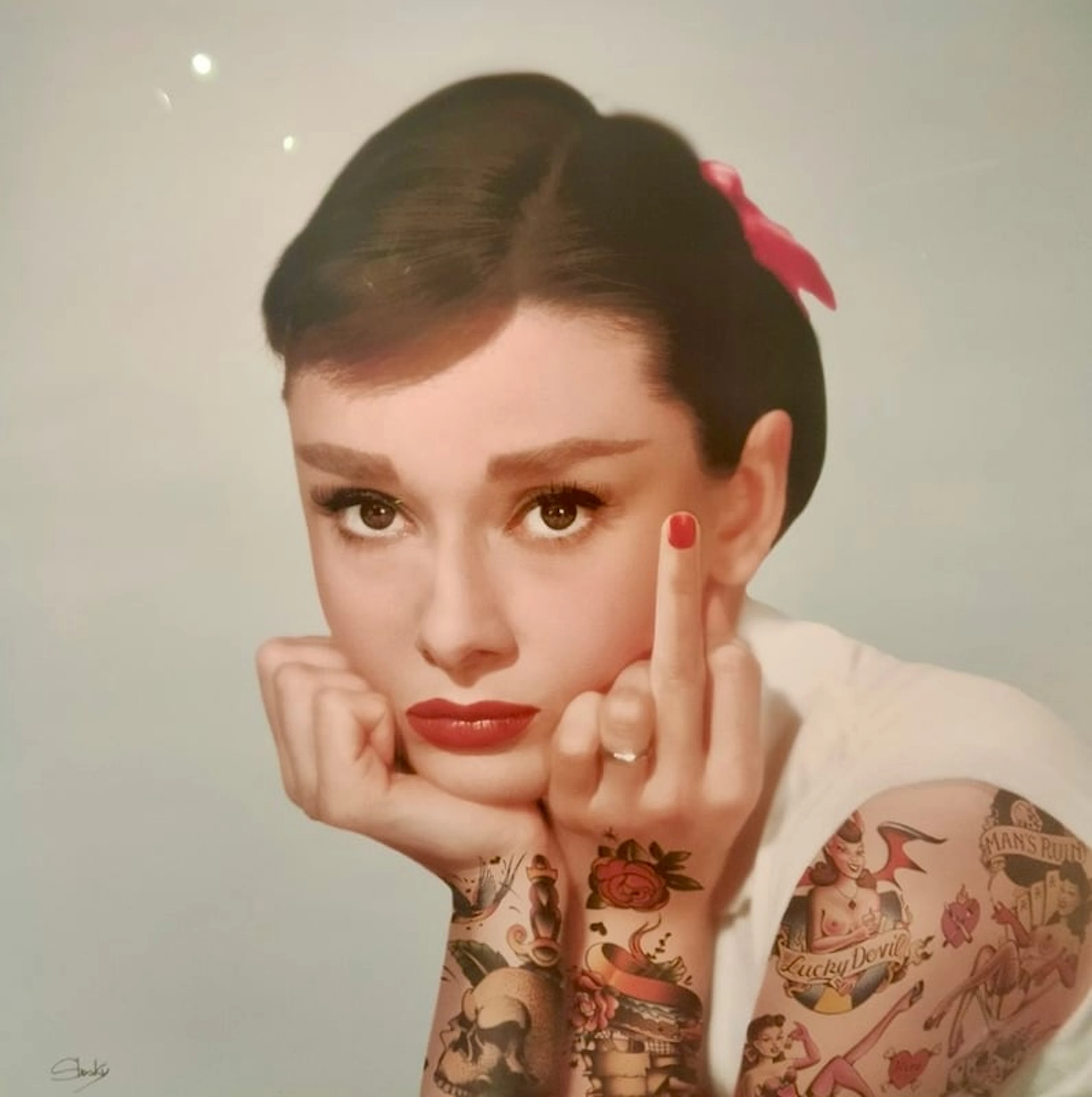 Slasky - Contemporary Artist - AUDREY REBEL COLOR