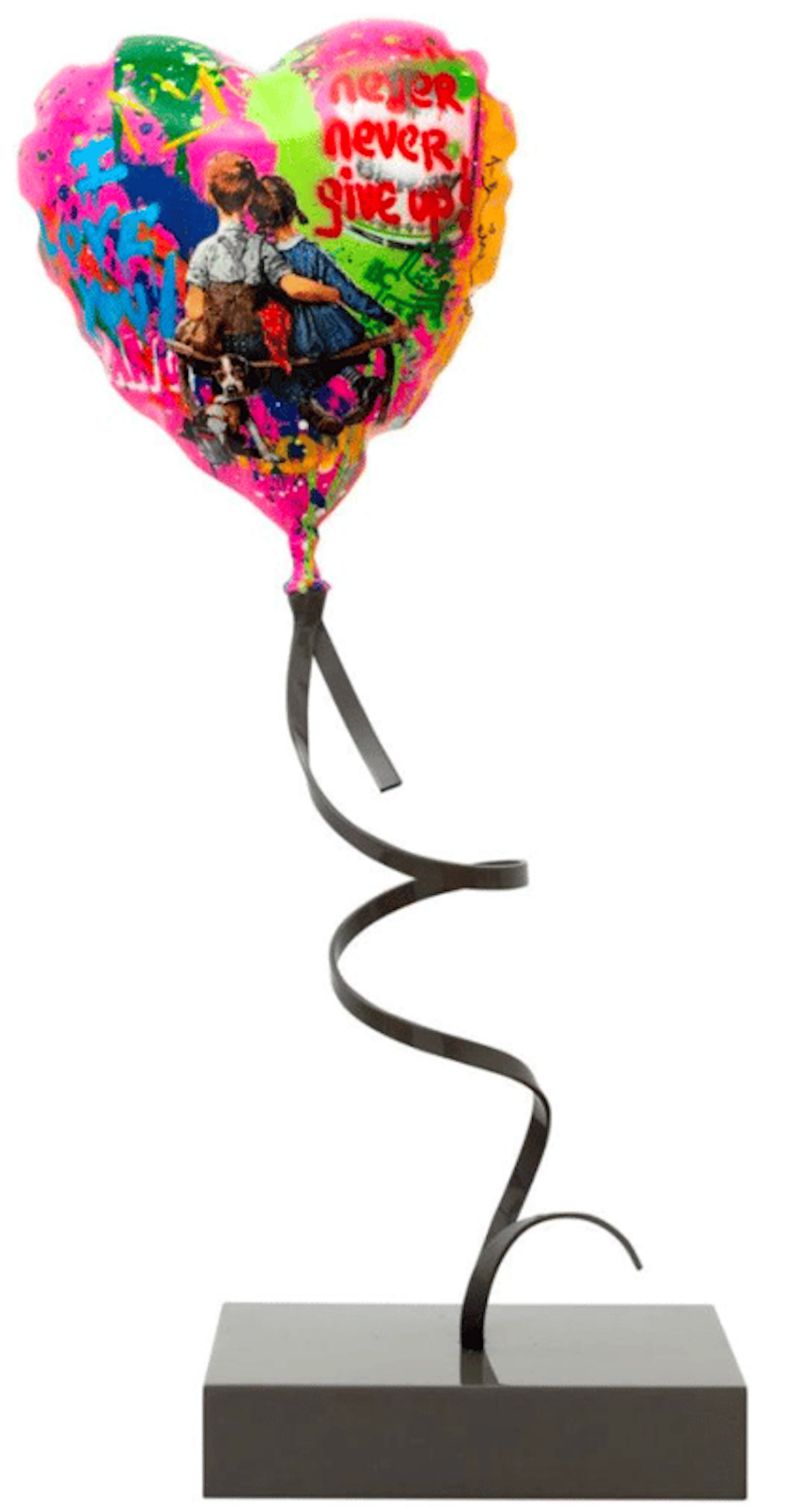 Mr Brainwash - Street Artist - Flying Balloon Heart, 2023 - (SCU1198 [SEP])