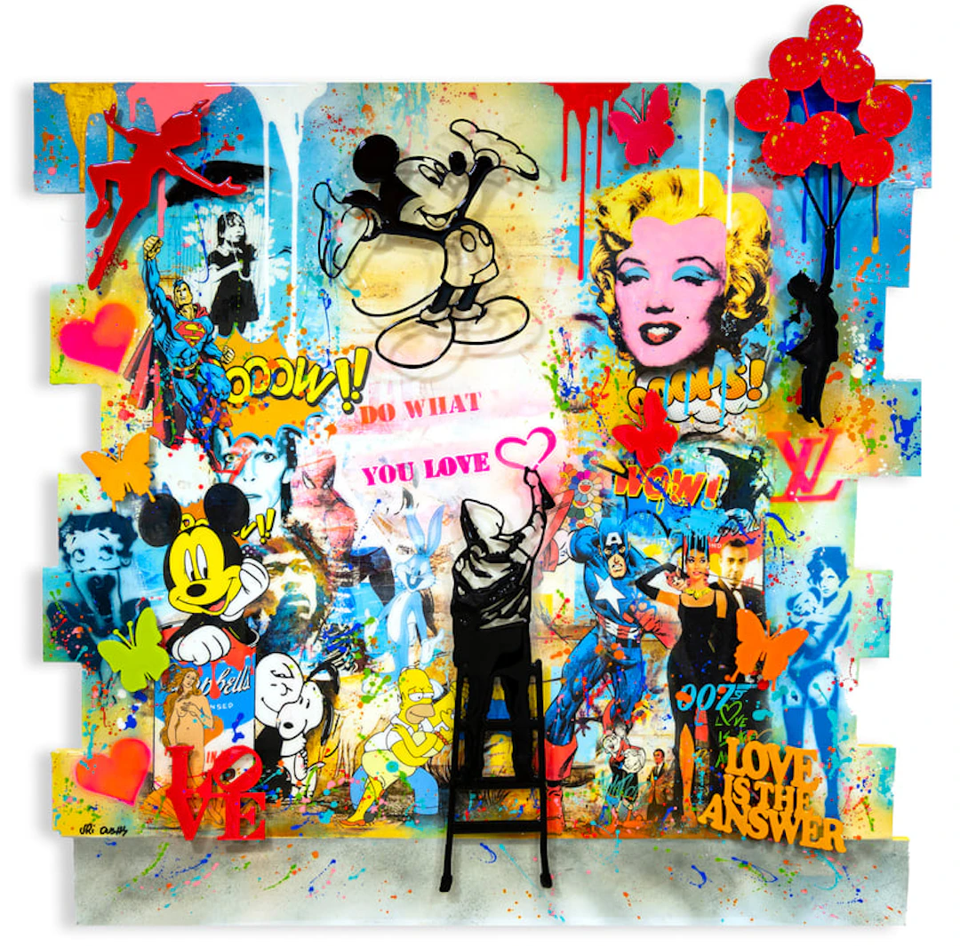Uri Dushy - Post-Pop Art Artist - Untitled