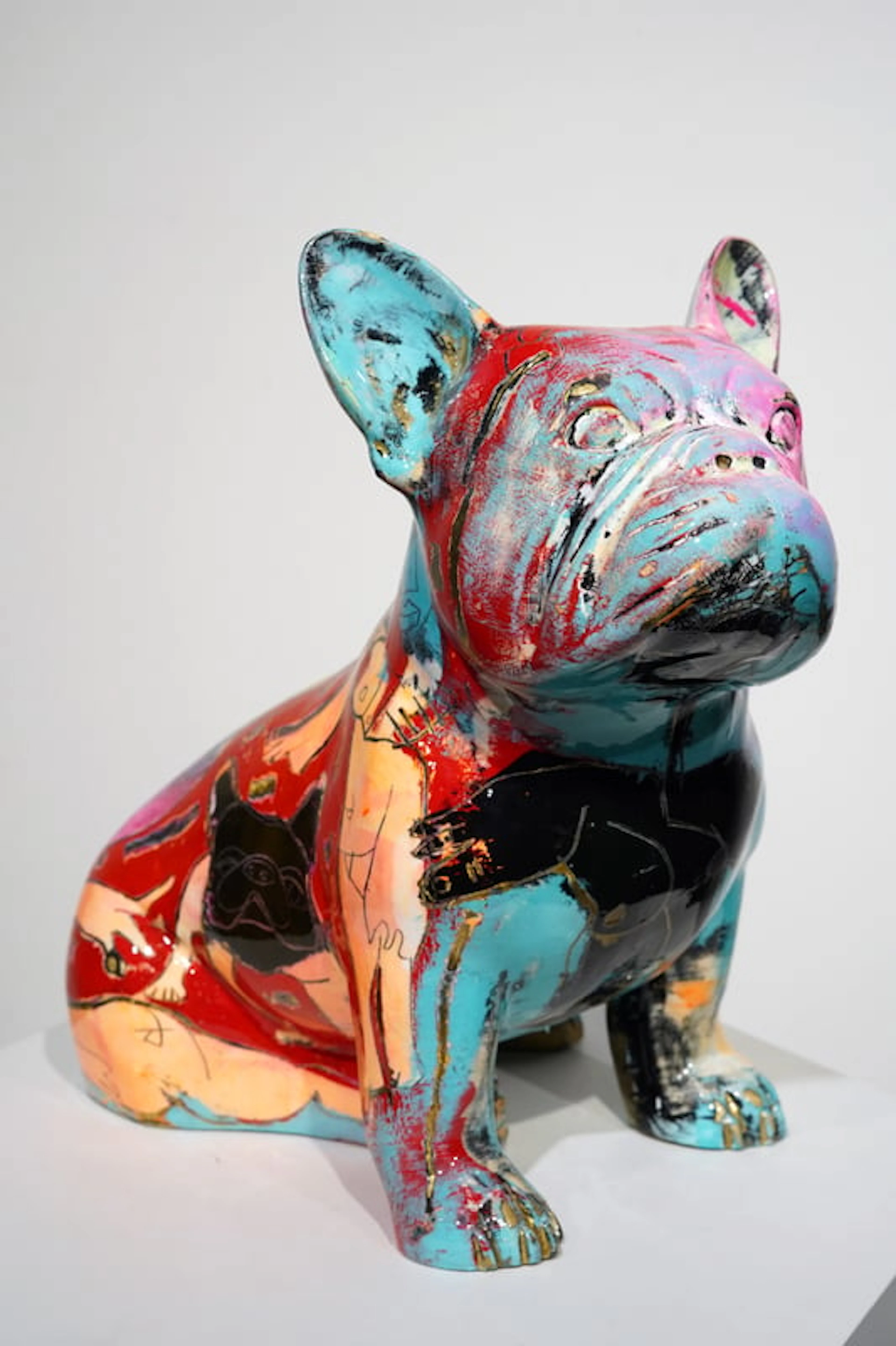 Julien Marinetti - Contemporary Artist and Sculptor - Doggy John rose