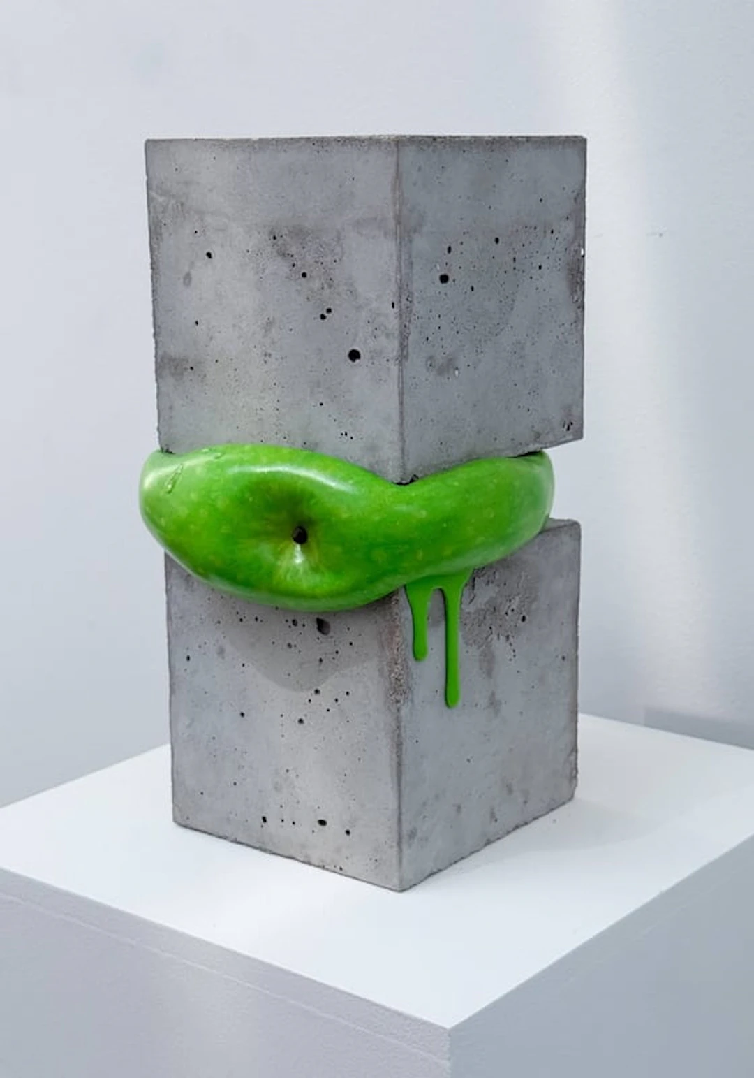 Paul Sibuet - Contemporary Sculptor - Compression Pomme