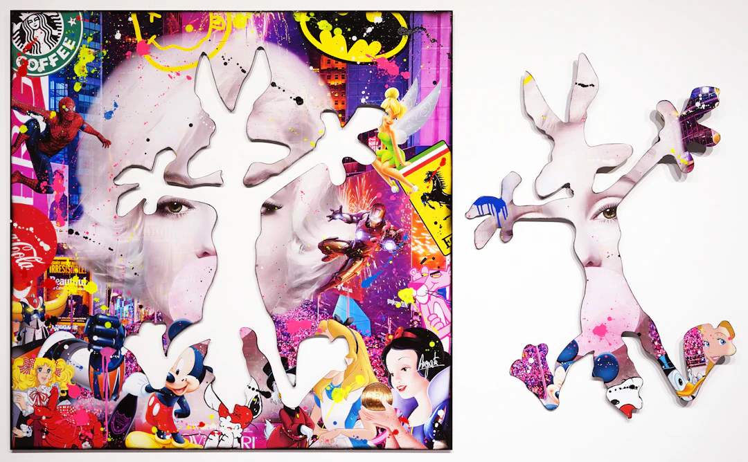 Auguste - Post-Pop Art Artist And Sculptor - Babble Gum