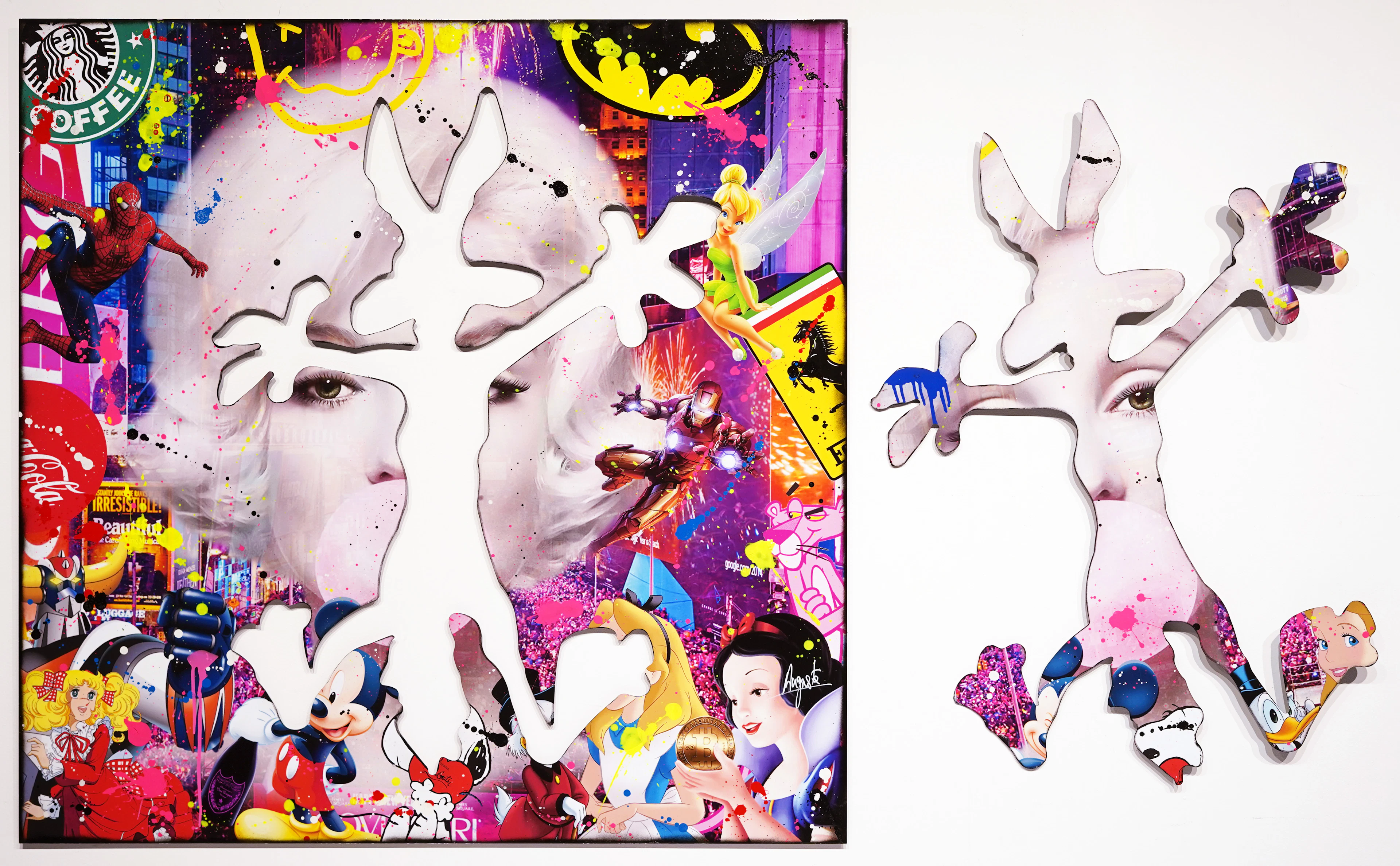 Auguste - Post-Pop Art Artist And Sculptor - Babble Gum