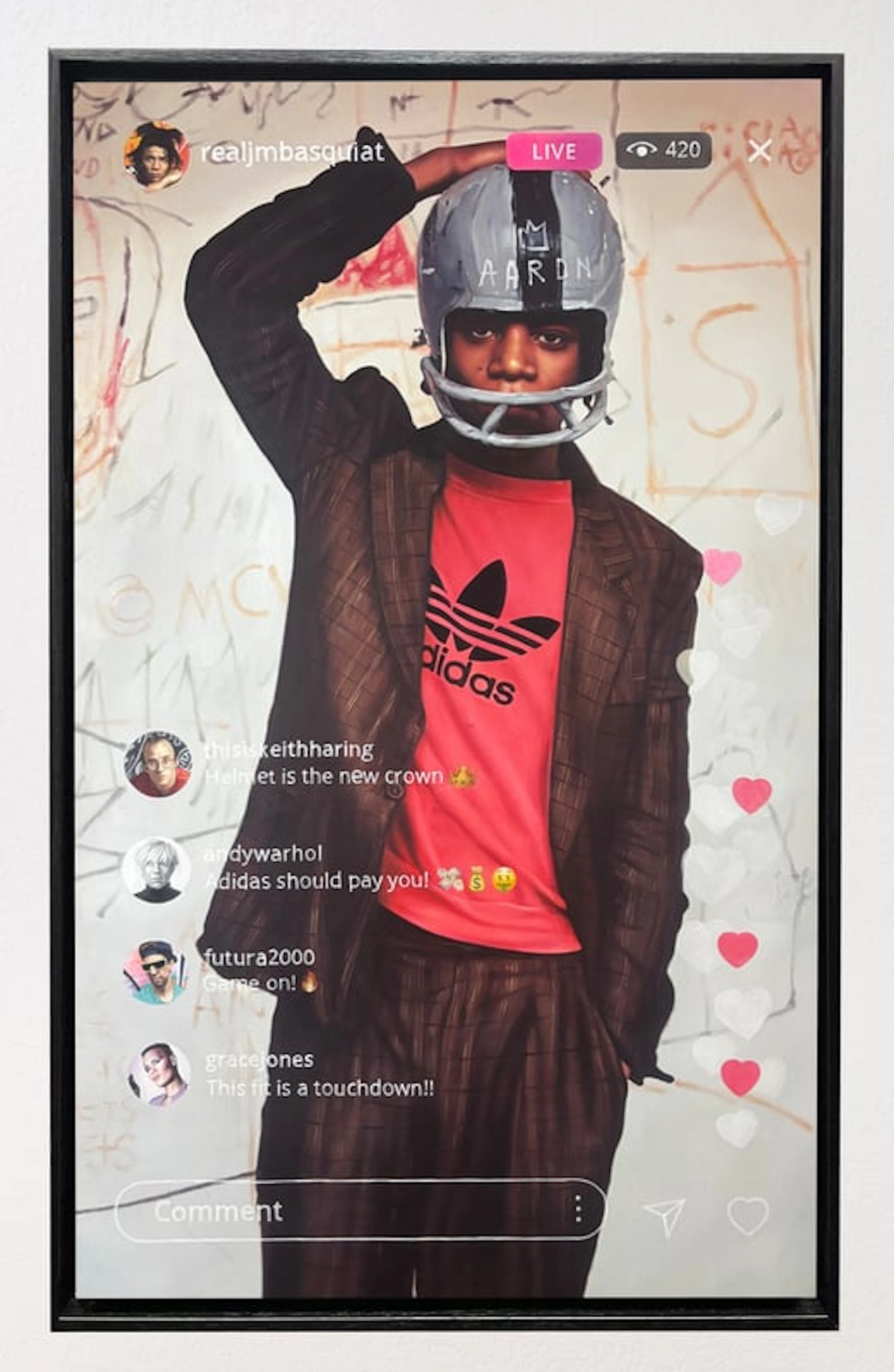 Mark Zwirner - Post-Pop Art Artist - #BasquiatLive#2