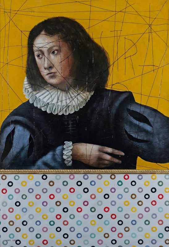 Daniel Airam - Contemporary Artist - Frustra pingo, 2022