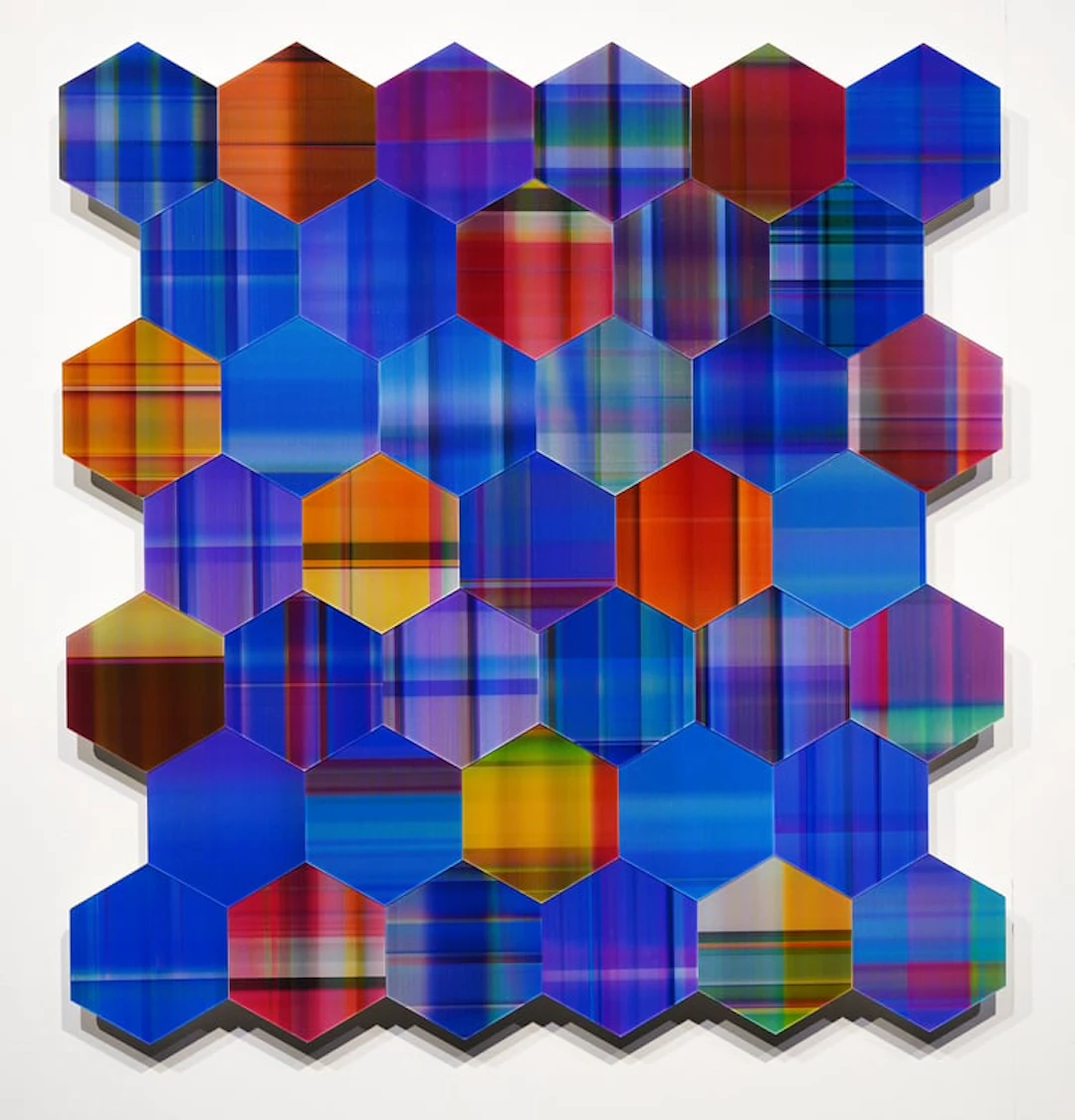 Umberto CICERI - QUALIA SKIN - Hypertrait intarsia n°2096