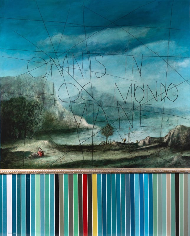Daniel Airam - Contemporary Artist - Omnis in oc mondo mane, 2023