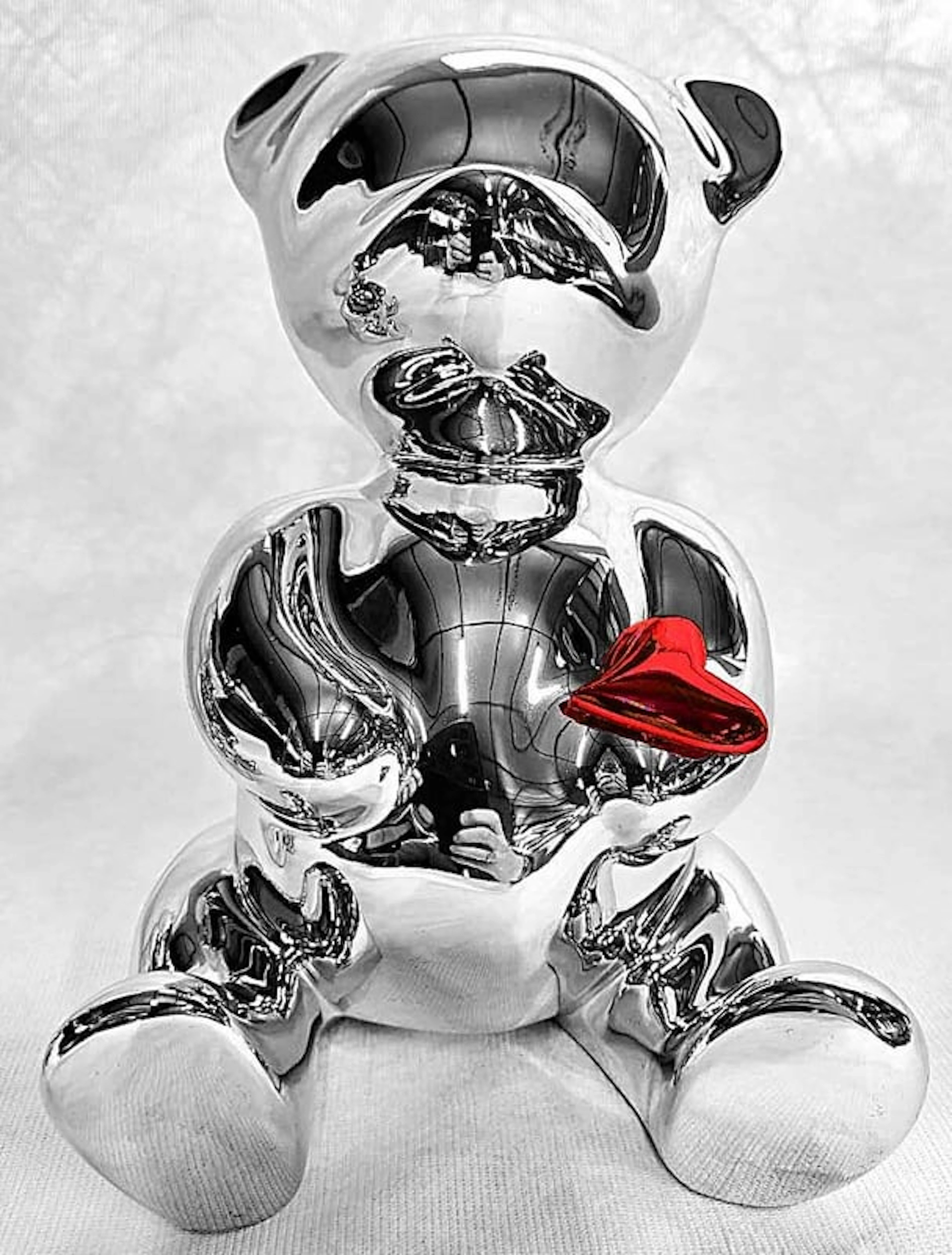 CÉVÉ - Contemporary Animal Sculpture - Chubby Corazon Red