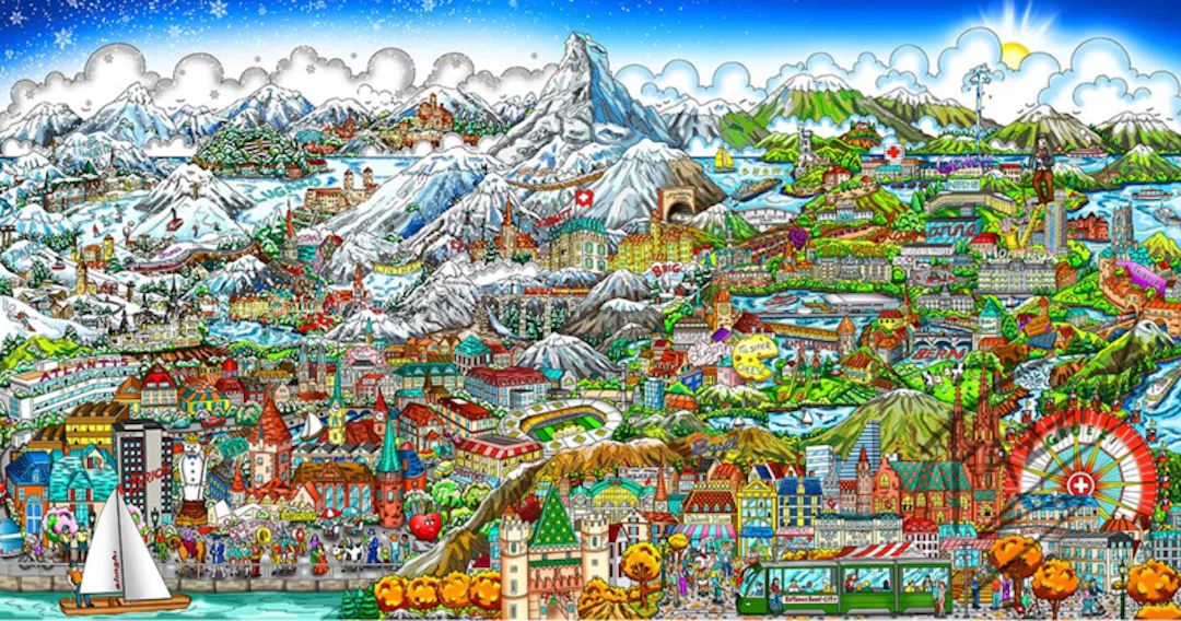 Charles Fazzino – Master of 3D Pop Art: Colorful and Playful Urban