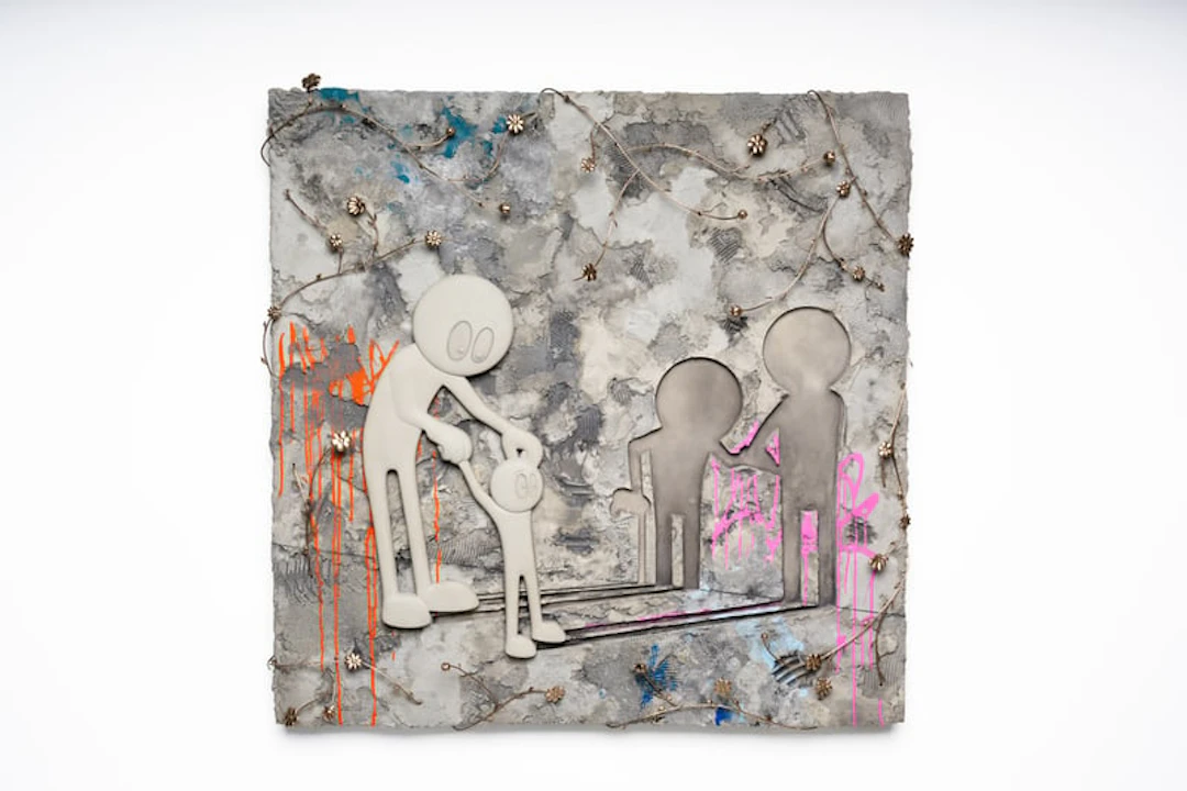 Kaï - Street Artist - Now and Later - cement