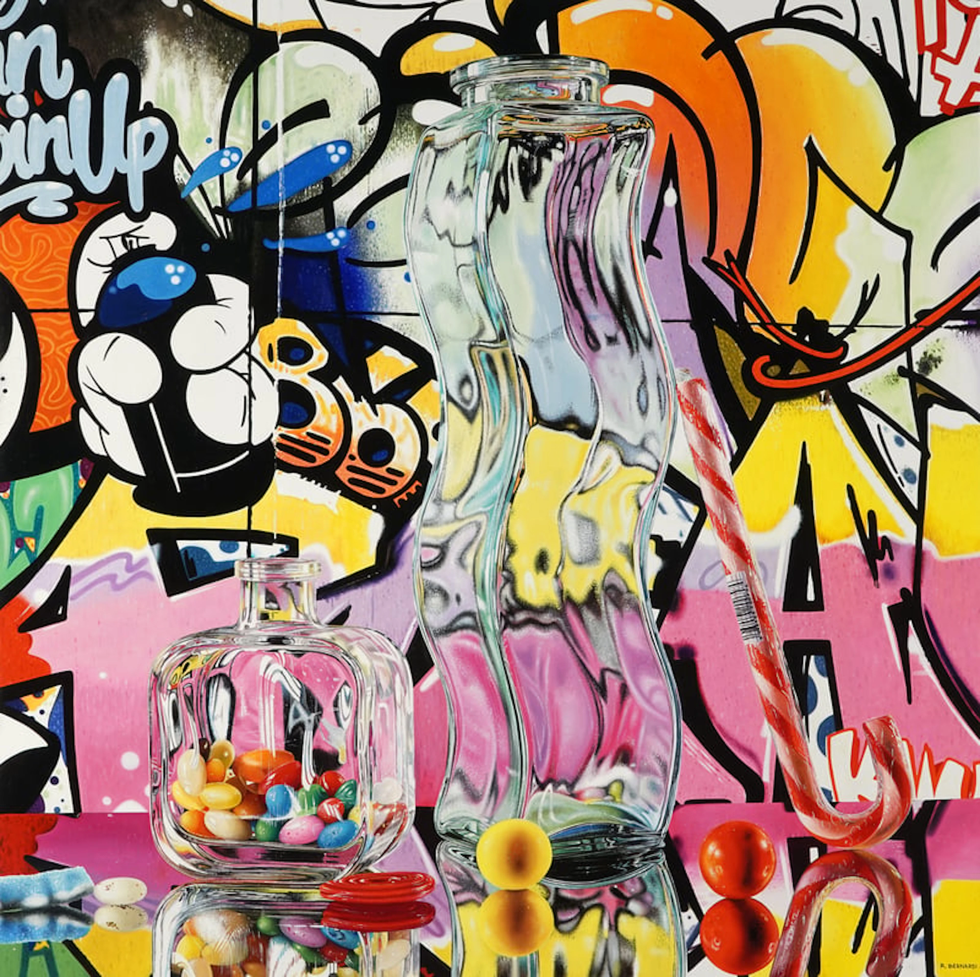 Roberto Bernardi - Contemporary Artist - Sweet indigo bang!