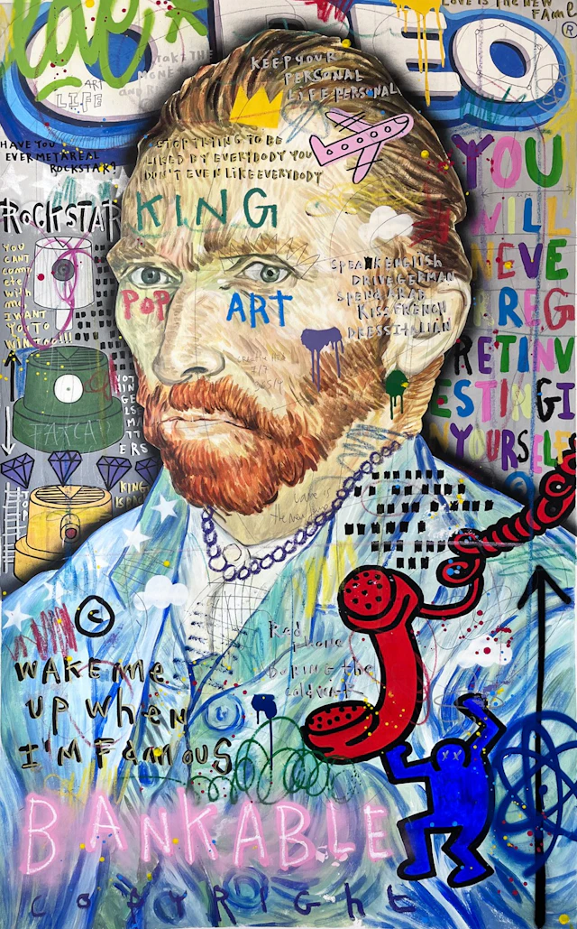 Jisbar - Pop-Street Artist - Oreo Van Gogh