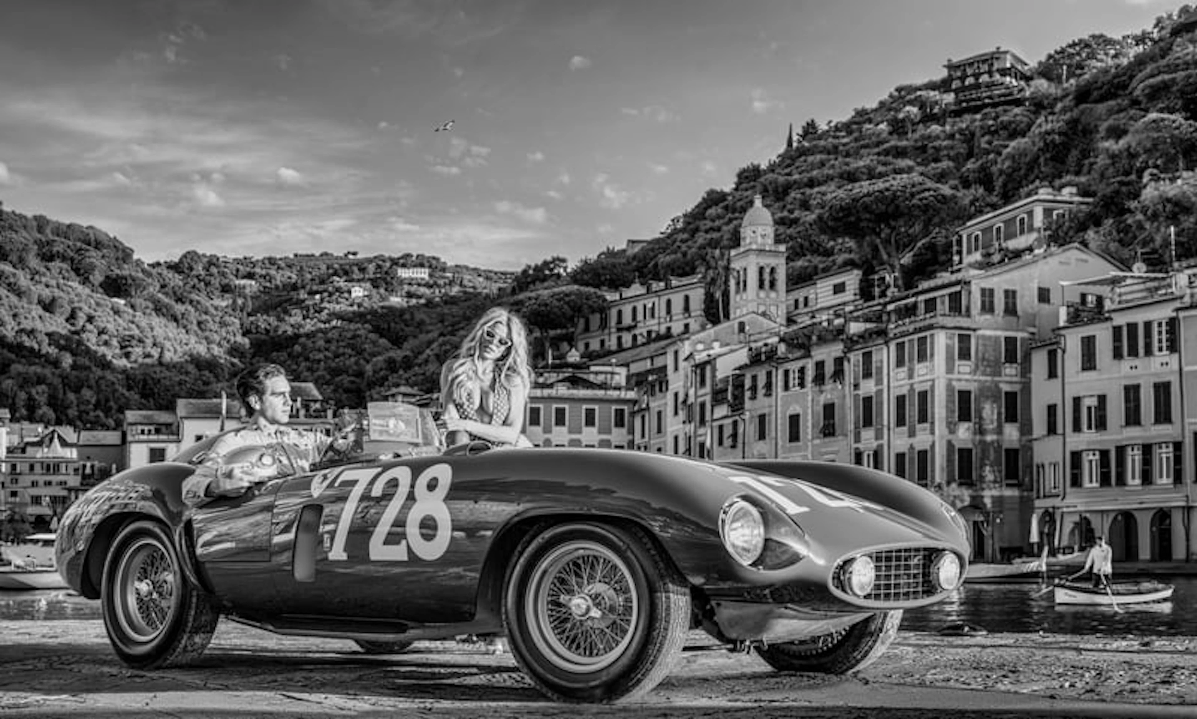 David Yarrow - Contemporary Photographer - Portofino (B&W)