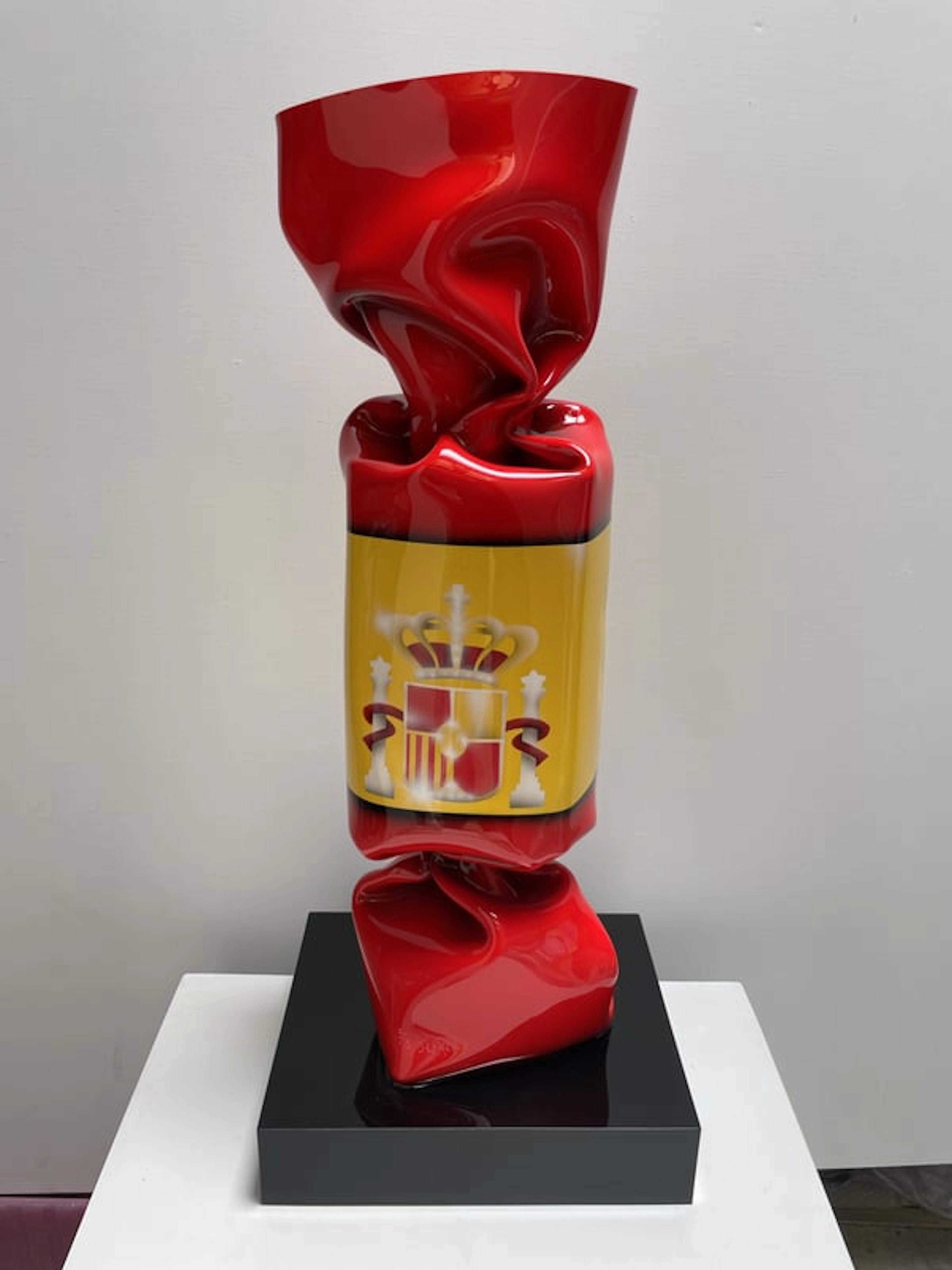 Laurence Jenkell - Contemporary Sculptror - Wrapping Bonbon Espagne N°WR1 2090