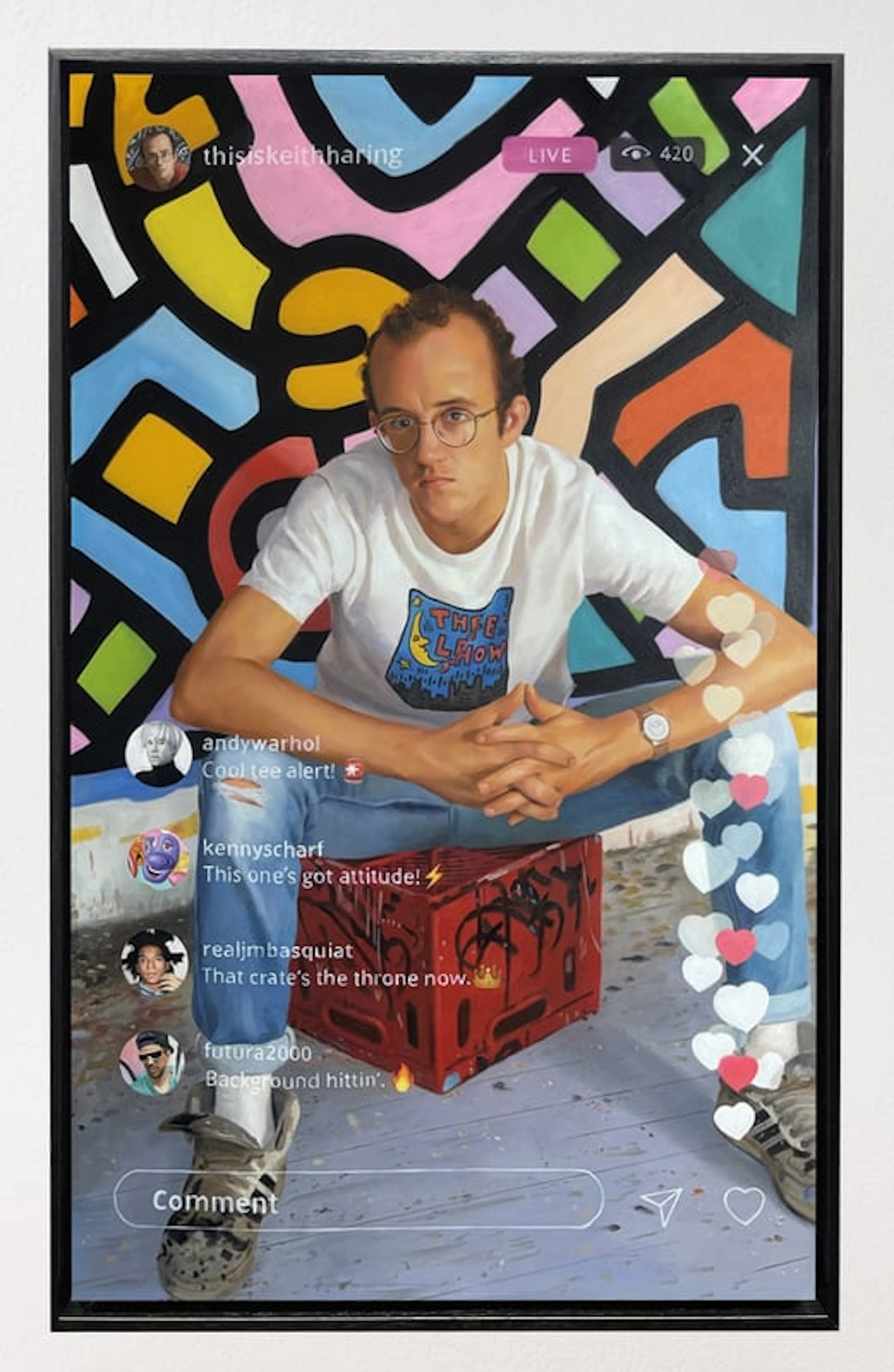 Mark Zwirner - Post-Pop Art Artist - #HaringLive#4