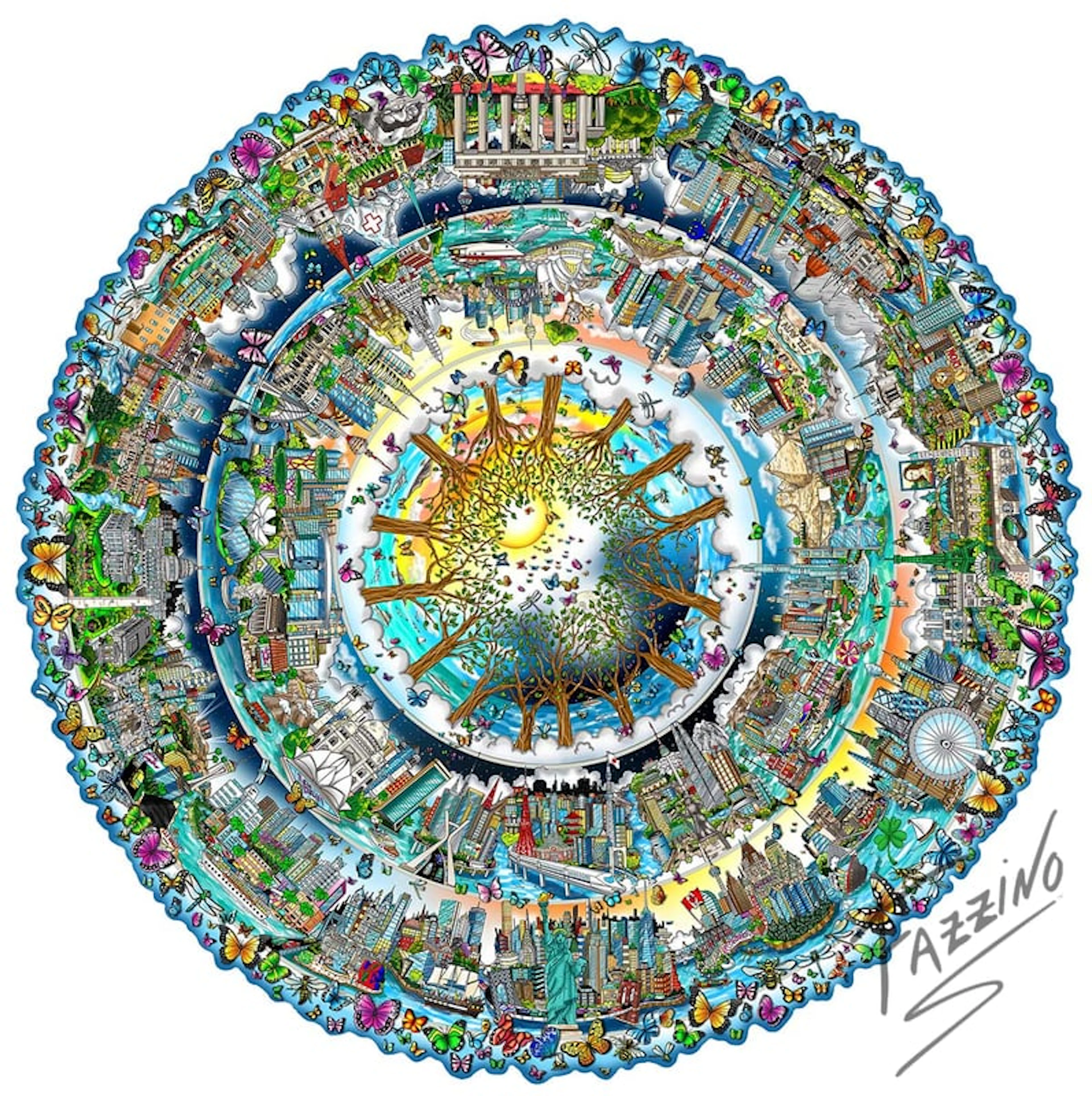 Charles Fazzino – Master of 3D Pop Art: Colorful and Playful Urban