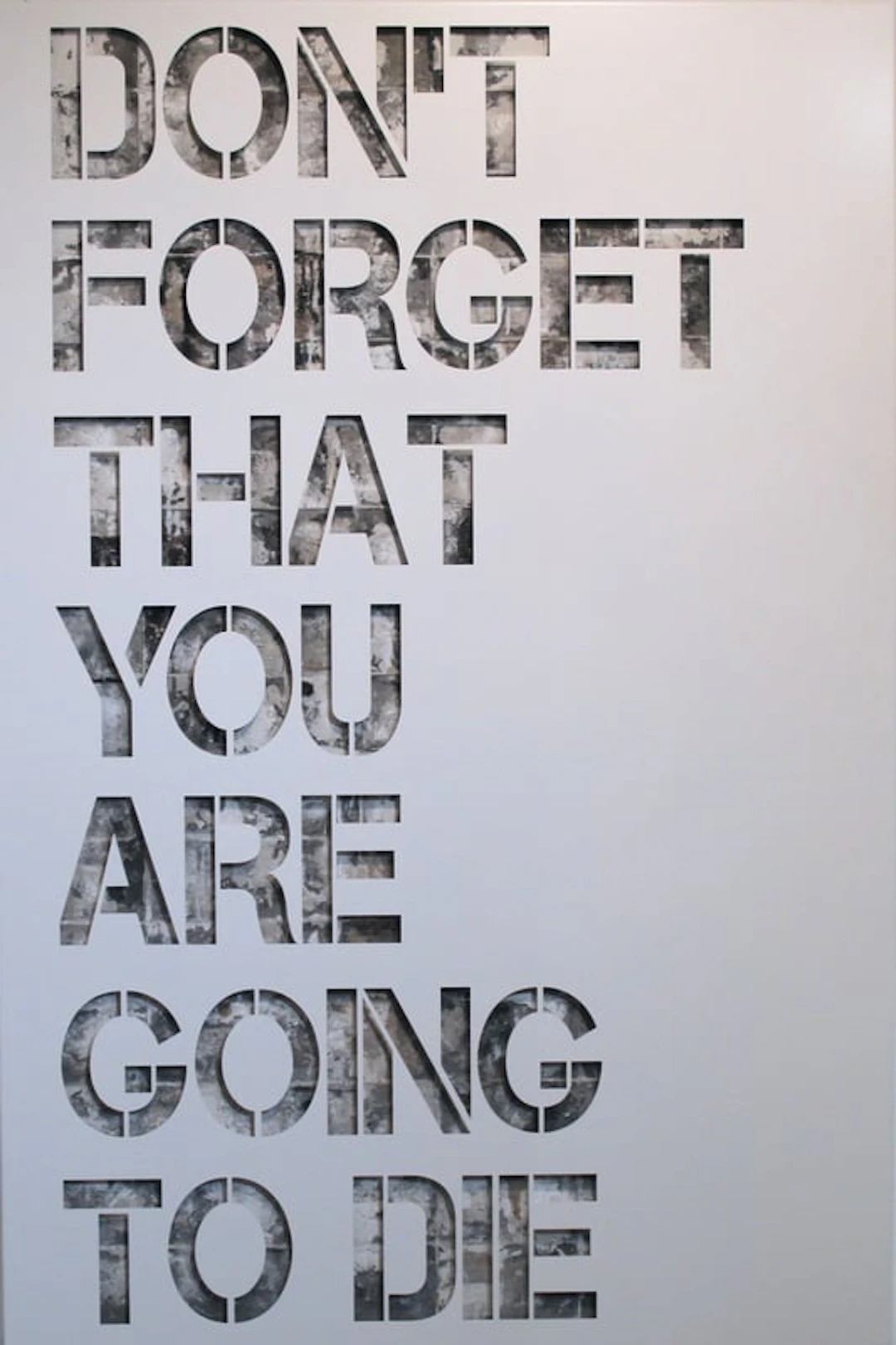 Joseph - Contemporary Artist - Don't forget that you are going to