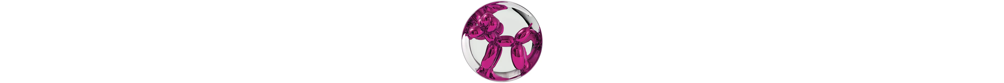 Jeff Koons - Contemporary Sculptor - Balloon Dog Magenta