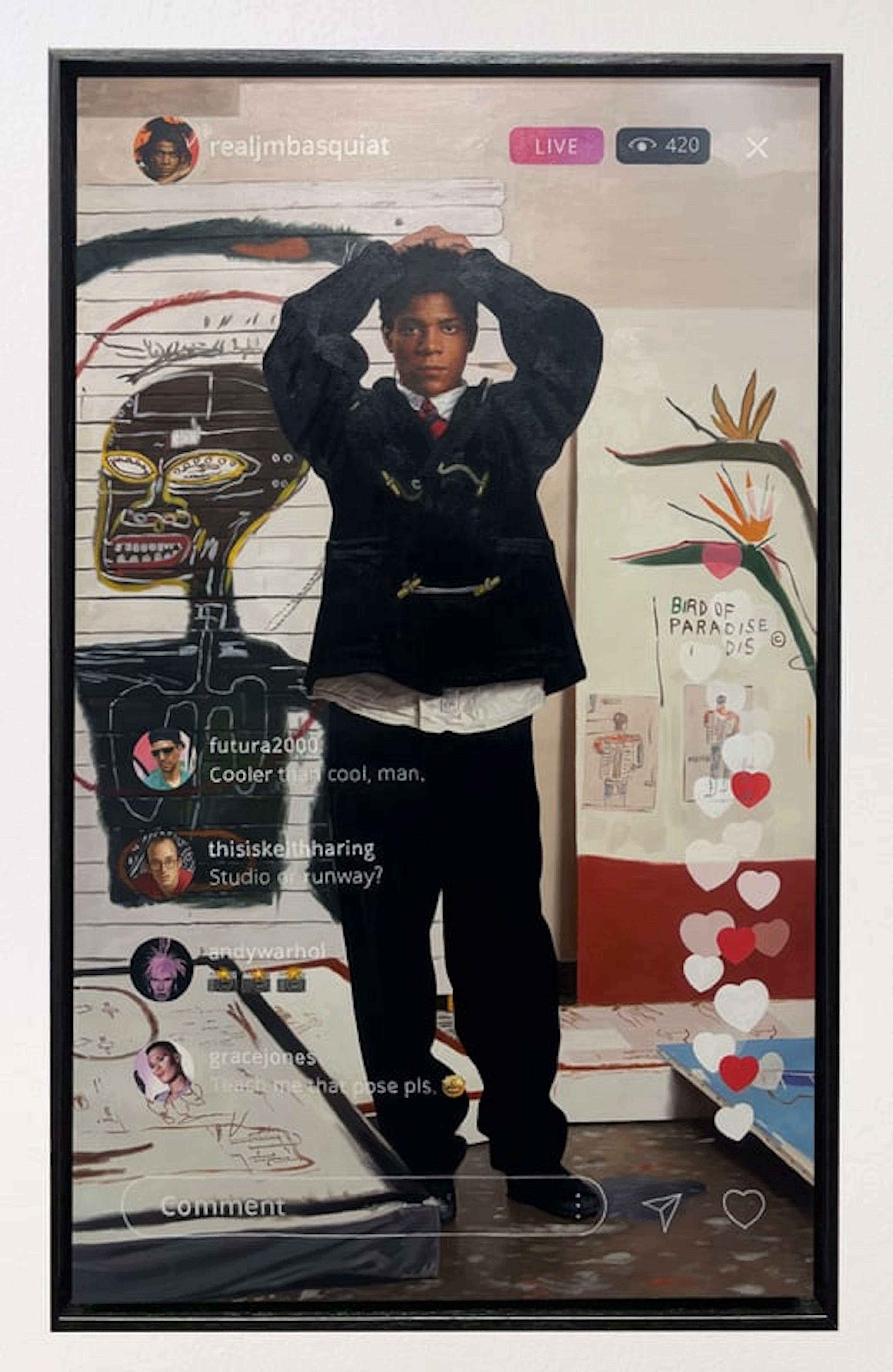 Mark Zwirner - Post-Pop Art Artist - #BasquiatLive#3