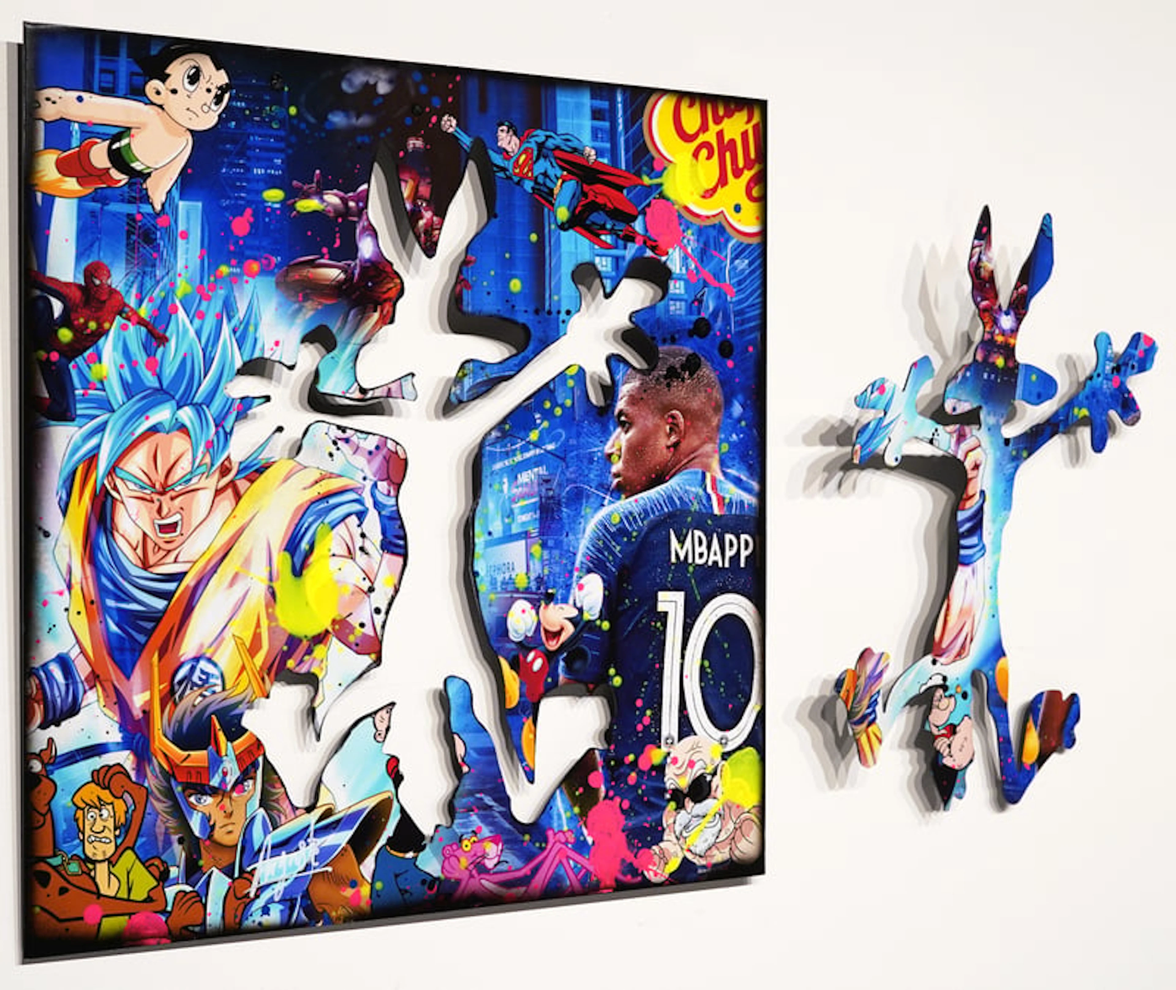 Auguste - Post-Pop Art Artist And Sculptor - Mbappé is Art