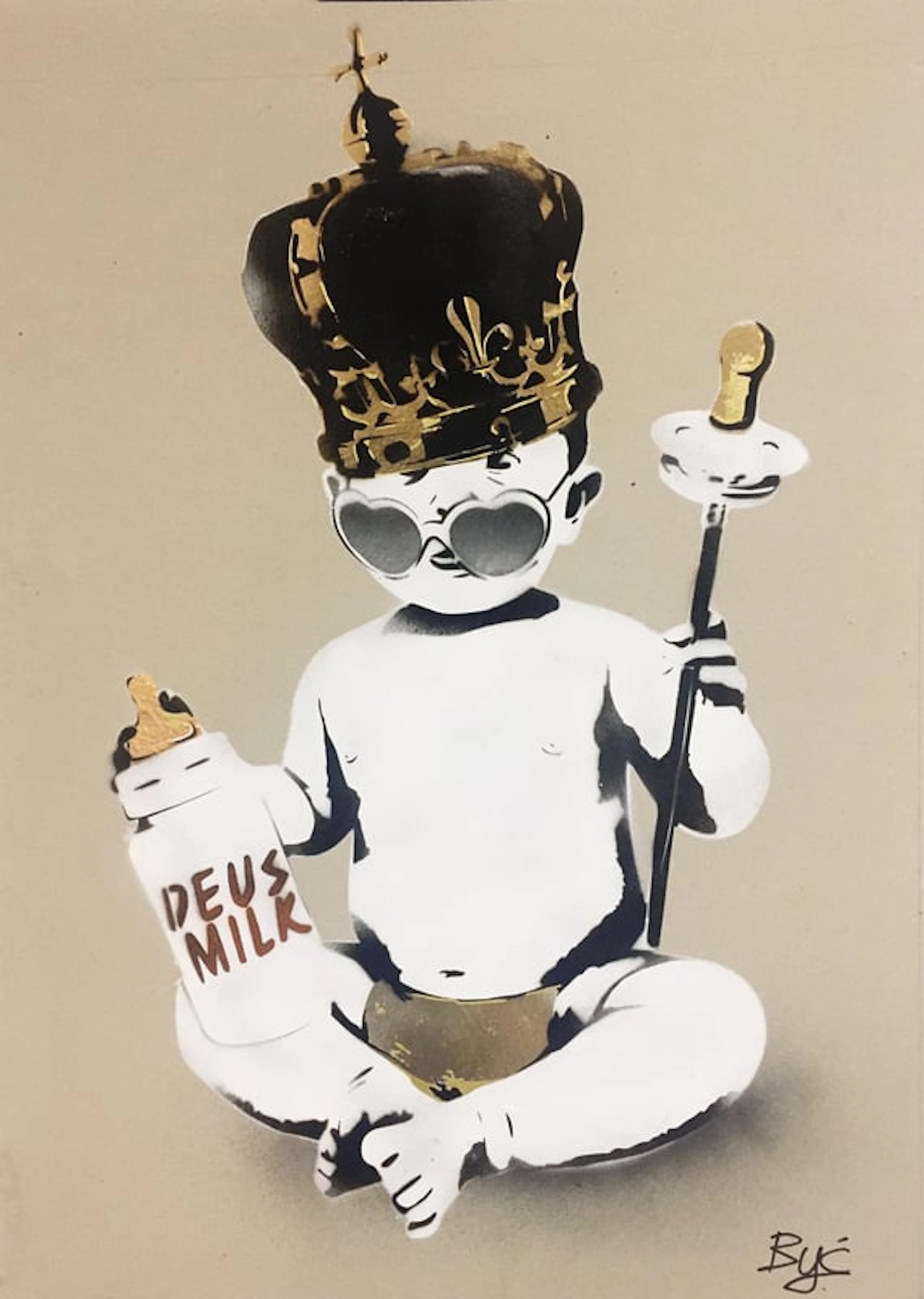 Być - Street Artist - Baby King