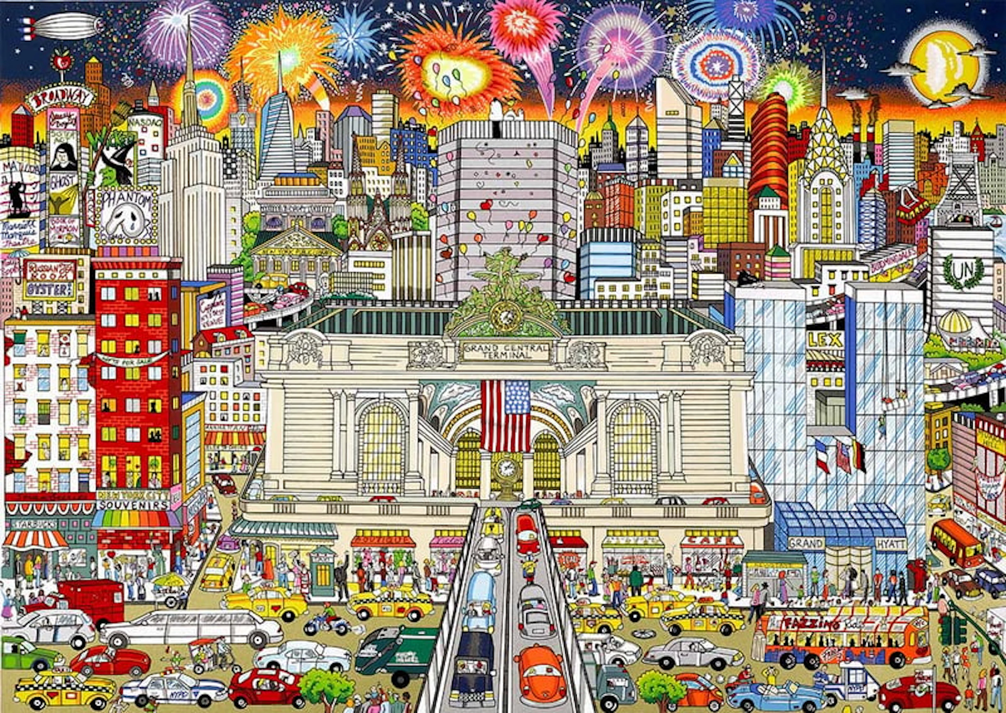 Charles Fazzino – Master of 3D Pop Art: Colorful and Playful Urban