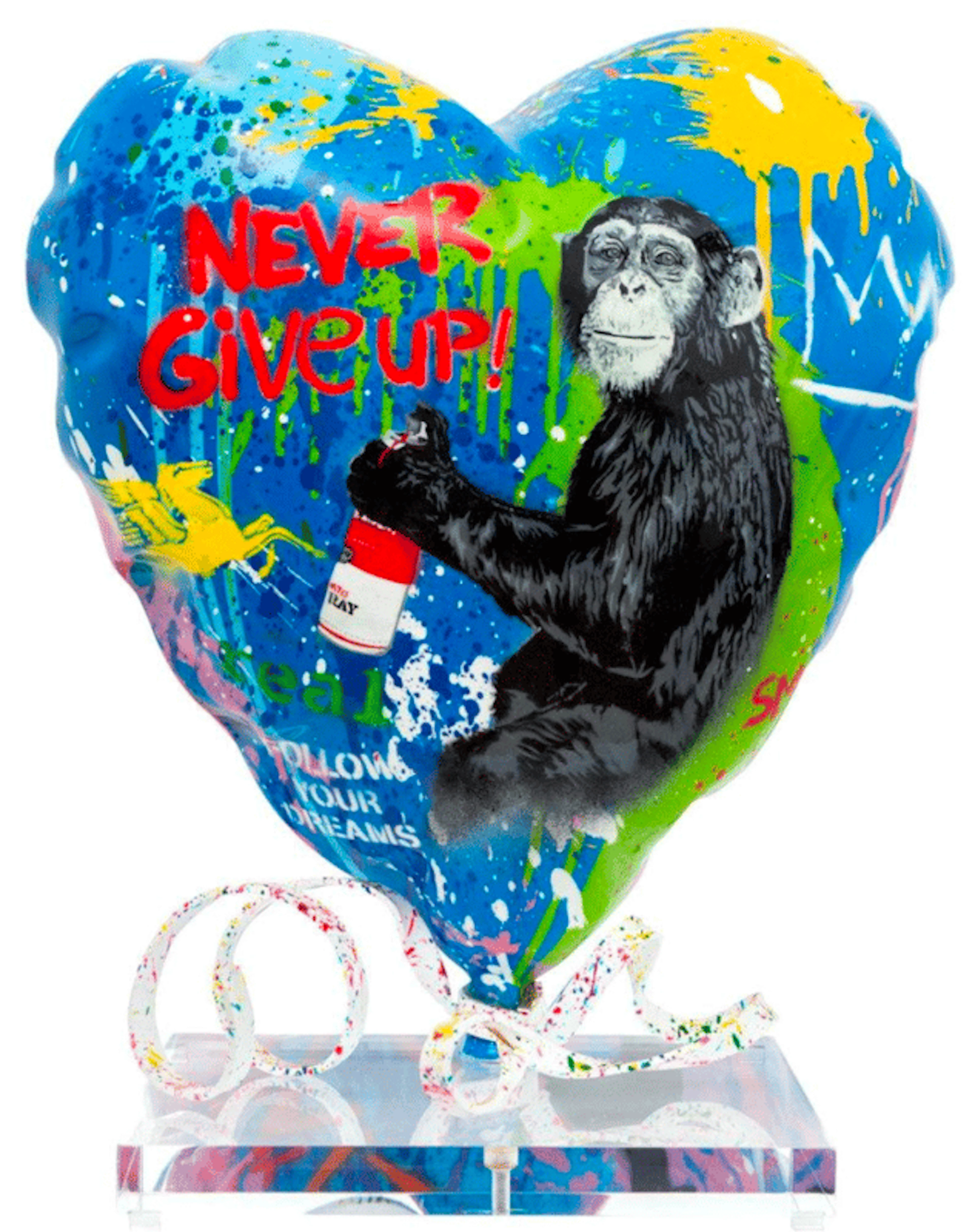 Mr Brainwash - Street Artist - Balloon Heart, 2023 - (SCU1159 [MBW])