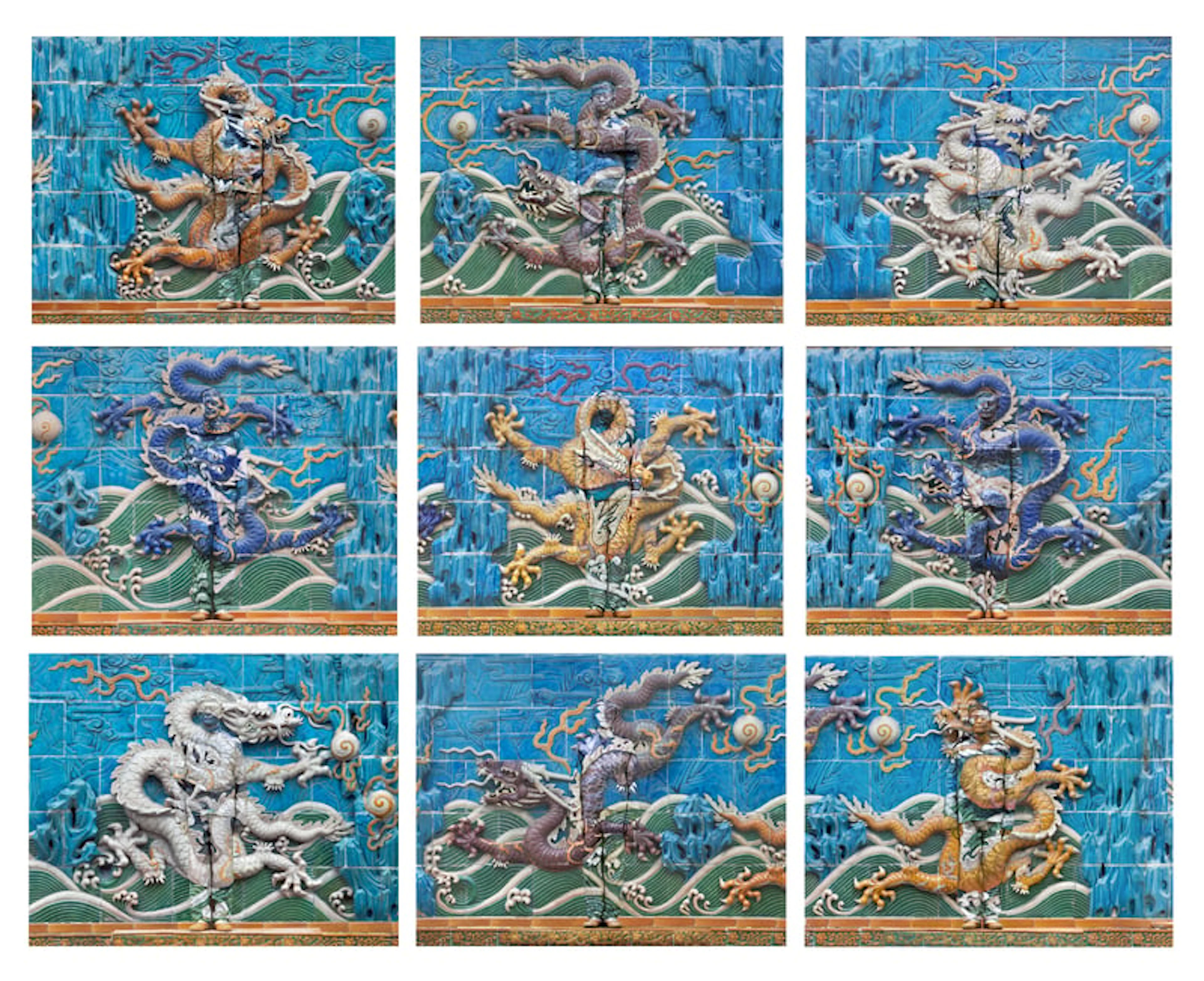 Liu Bolin - Contemporary Photographer - Dragon Series, 2010