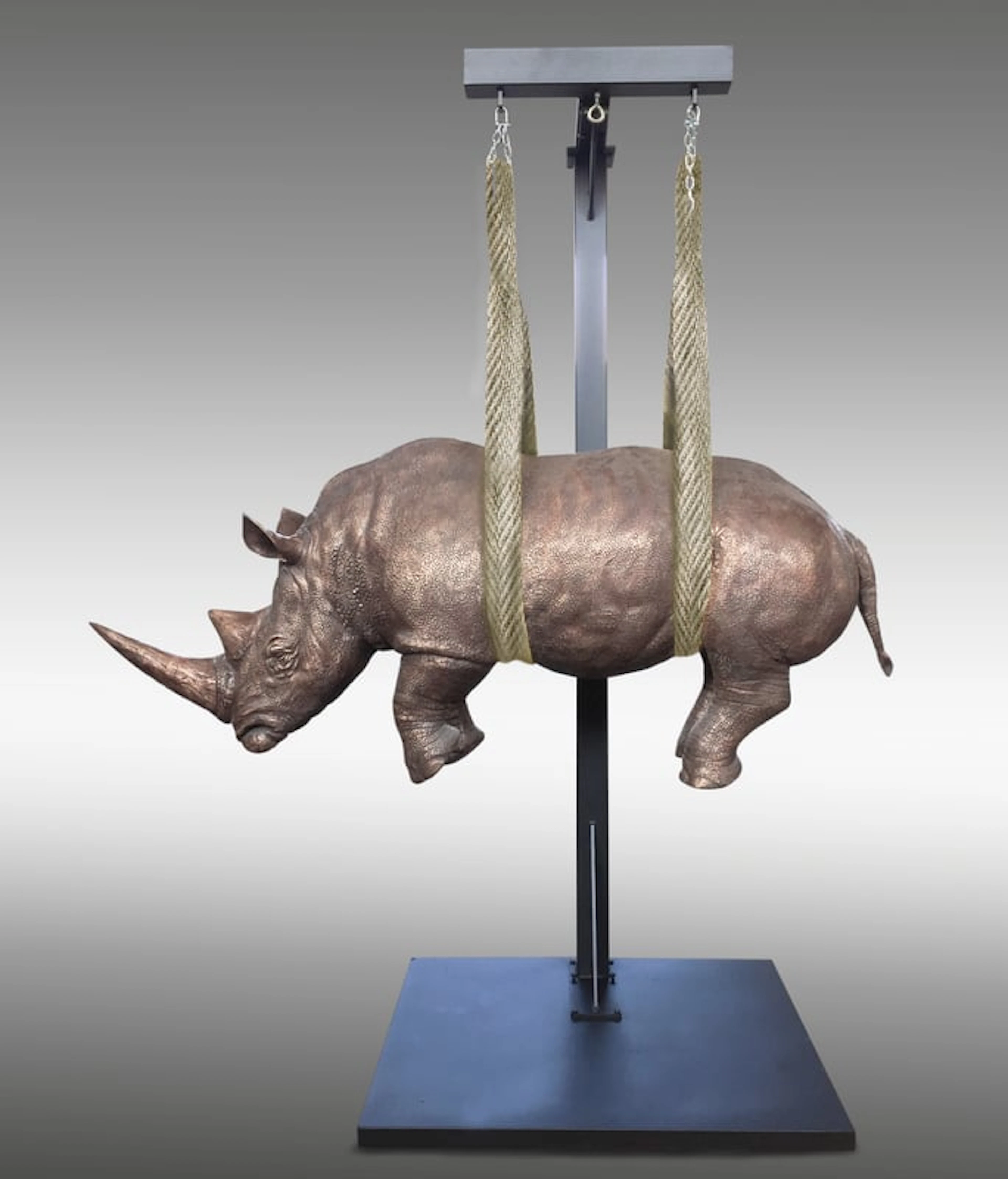 Stefano Bombardieri - Hyperrealist Contemporary Sculptor - Il peso