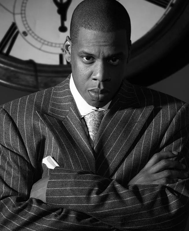 Markus Klinko - Celebrities Photographer - Jay Z : The Clock, B&W (small)