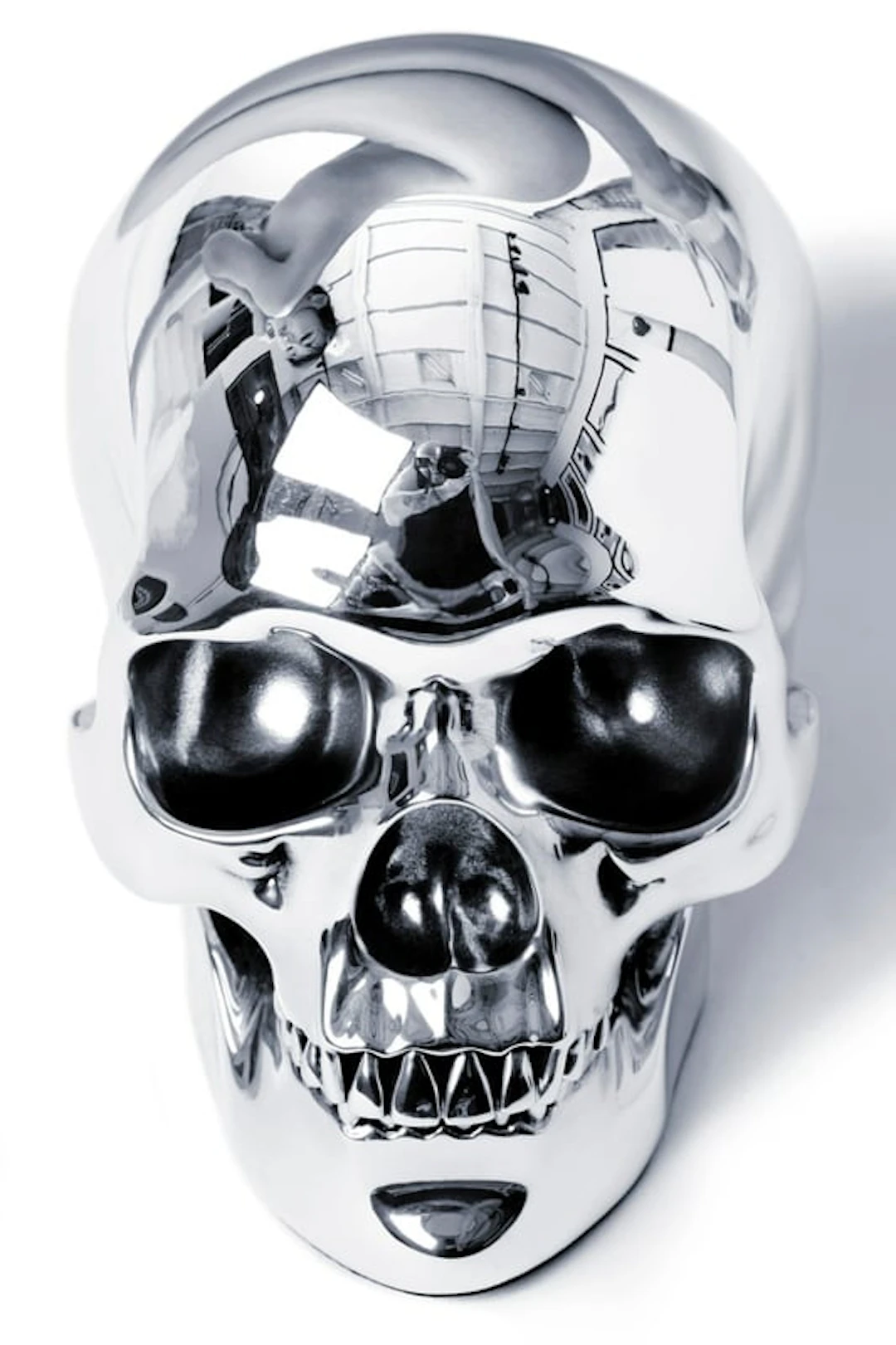 Hervé Lewis - Contemporary Photographer - Silver skull 1