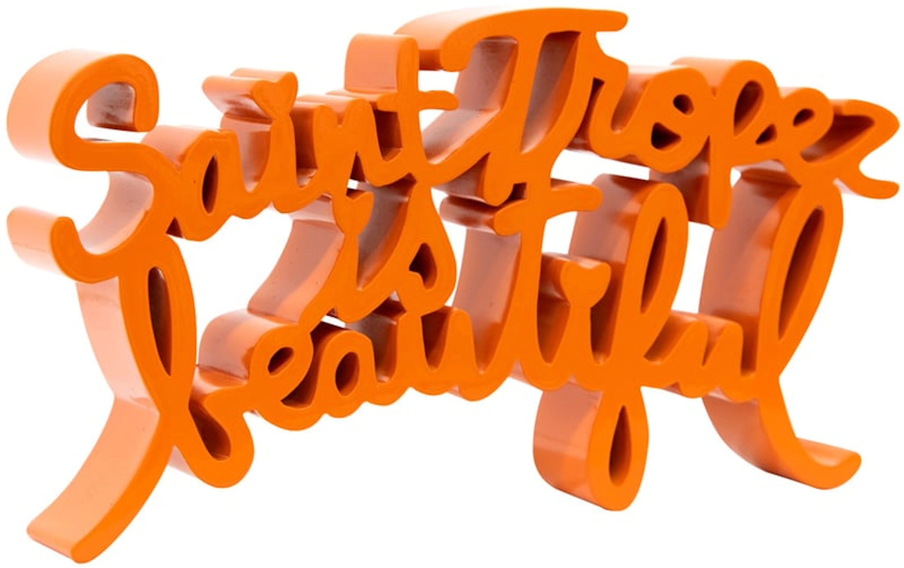 Mr Brainwash - Street Artist - St. Tropez Is Beautiful - Tangerine