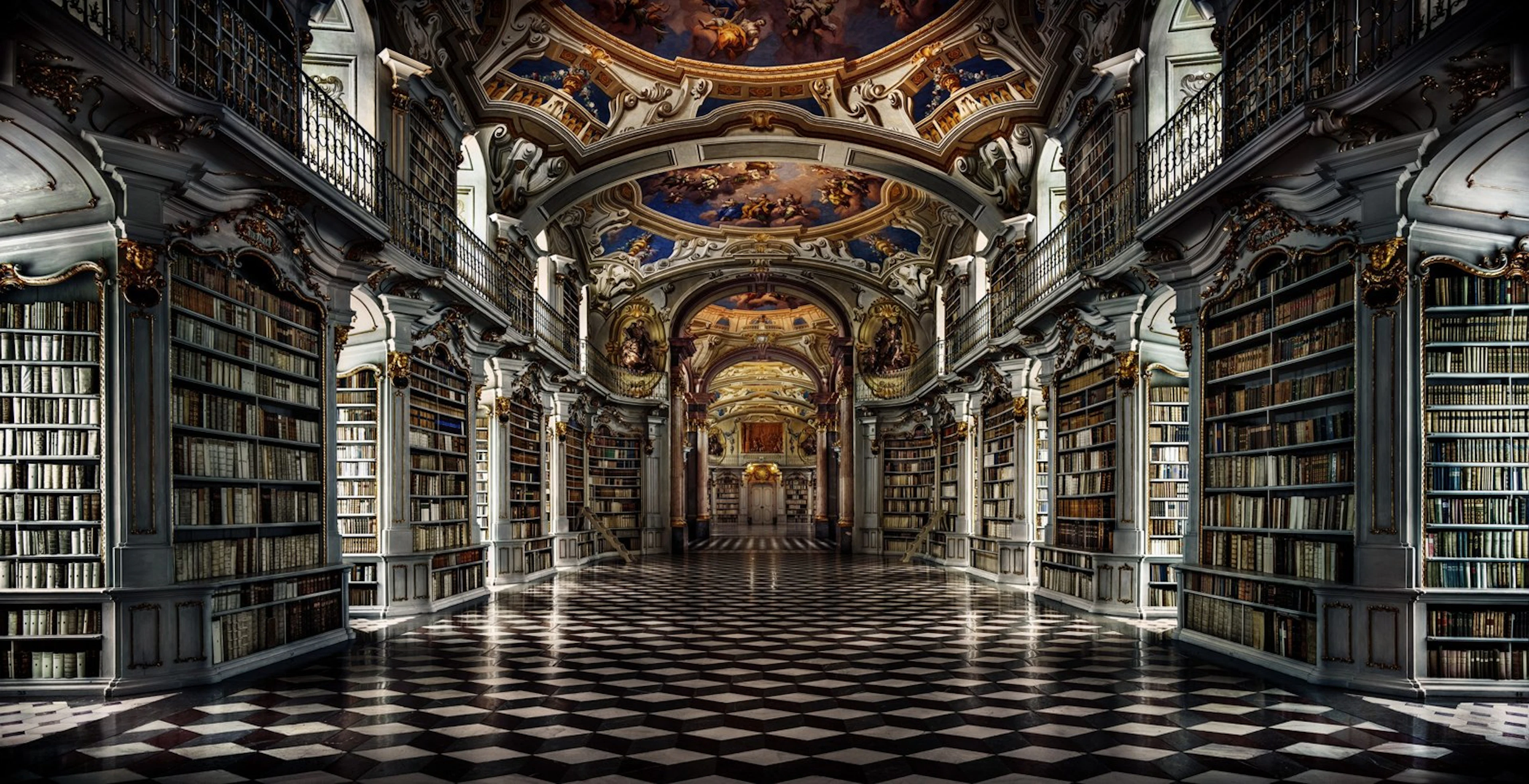 Christian Voigt - Contemporary Photographer - Admont Abbey Library