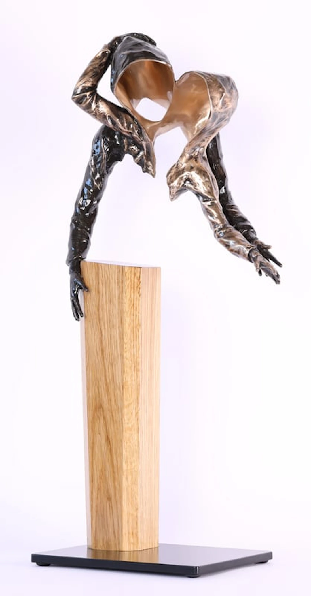 Romain Tiercin – Contemporary Sculptor Working with Wood and Bronze - Harmonie