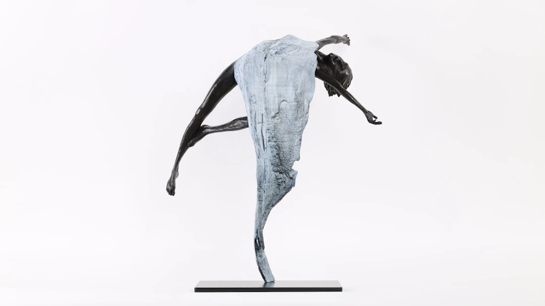Romain Tiercin – Contemporary Sculptor Working with Wood and Bronze - Extase