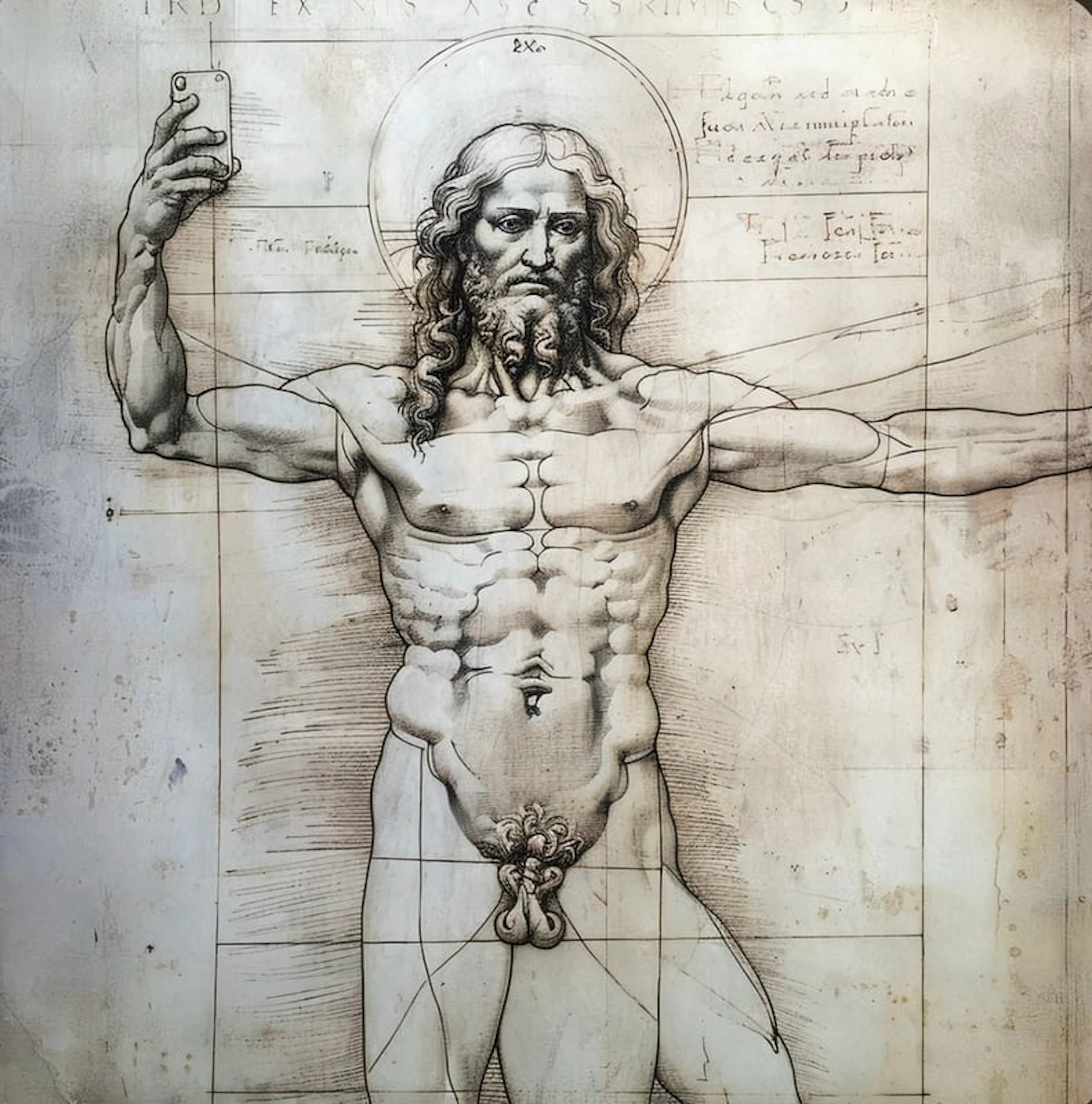 Bruce Meritte - Contemporary Artist - Who's Leonardo Calling Again ?