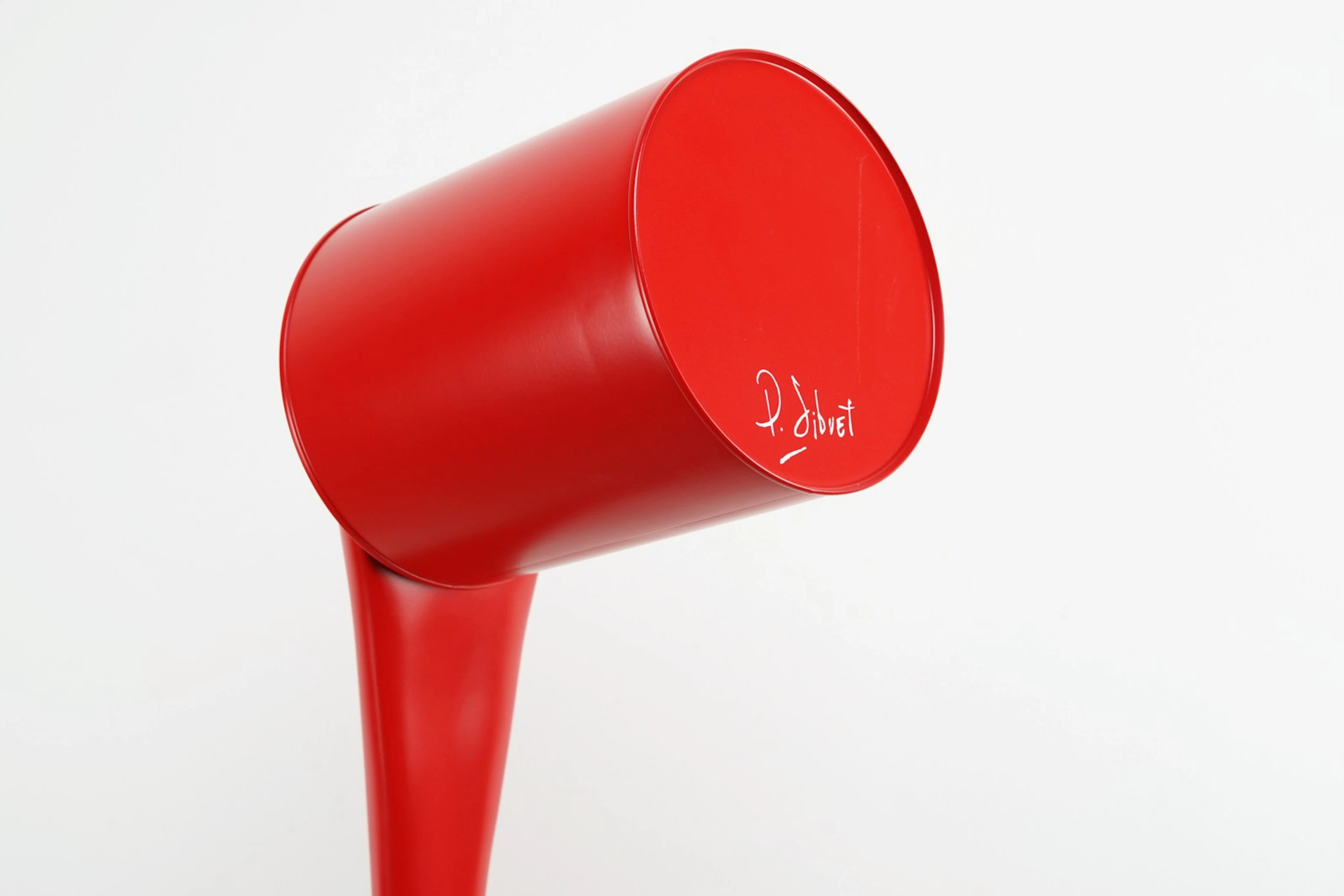 Paul Sibuet - Contemporary Sculptor - Flow 125 rouge mat - 002