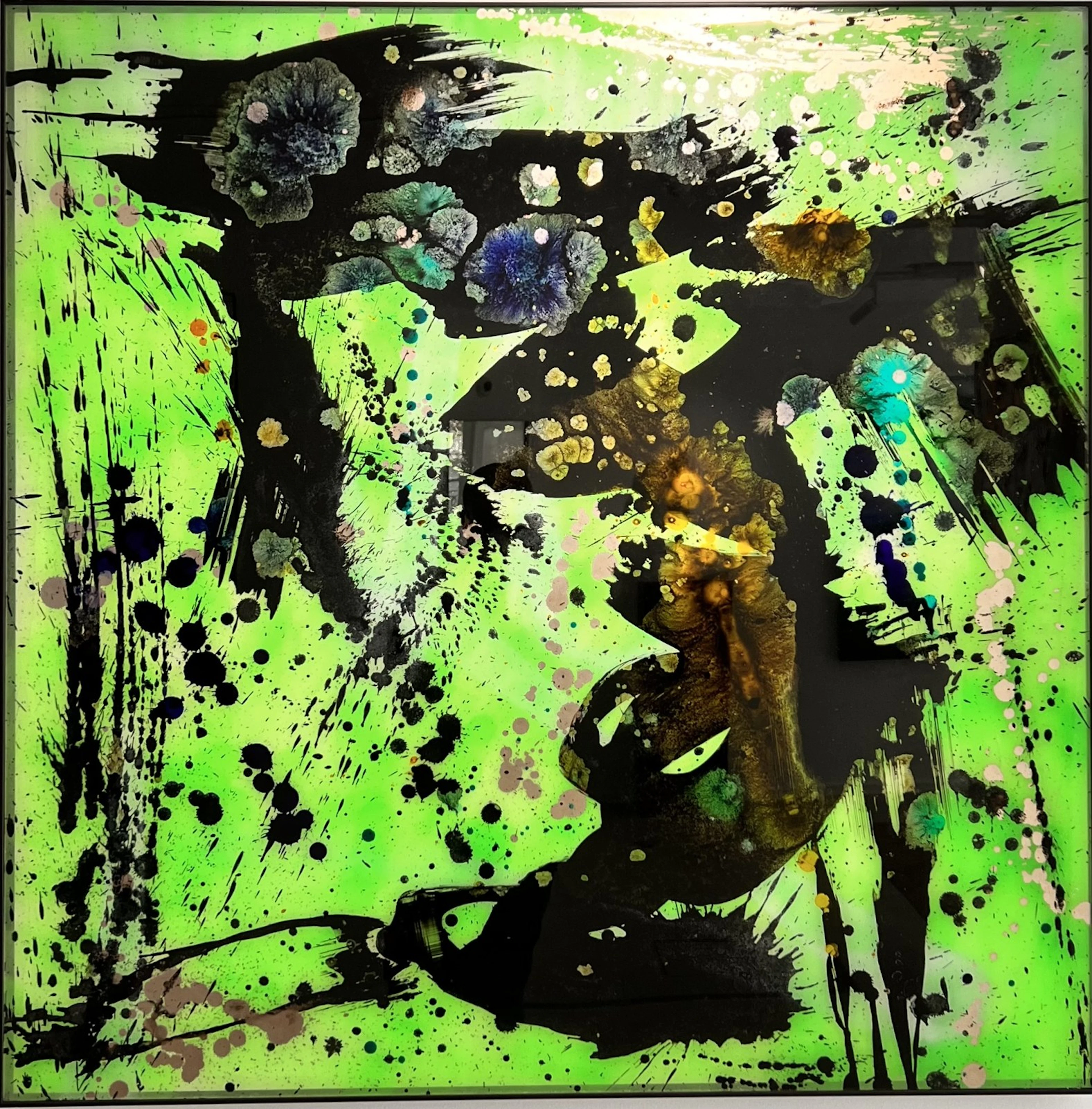 Cédric Bouteiller - Street Artist - Caligraphie Green Love 2