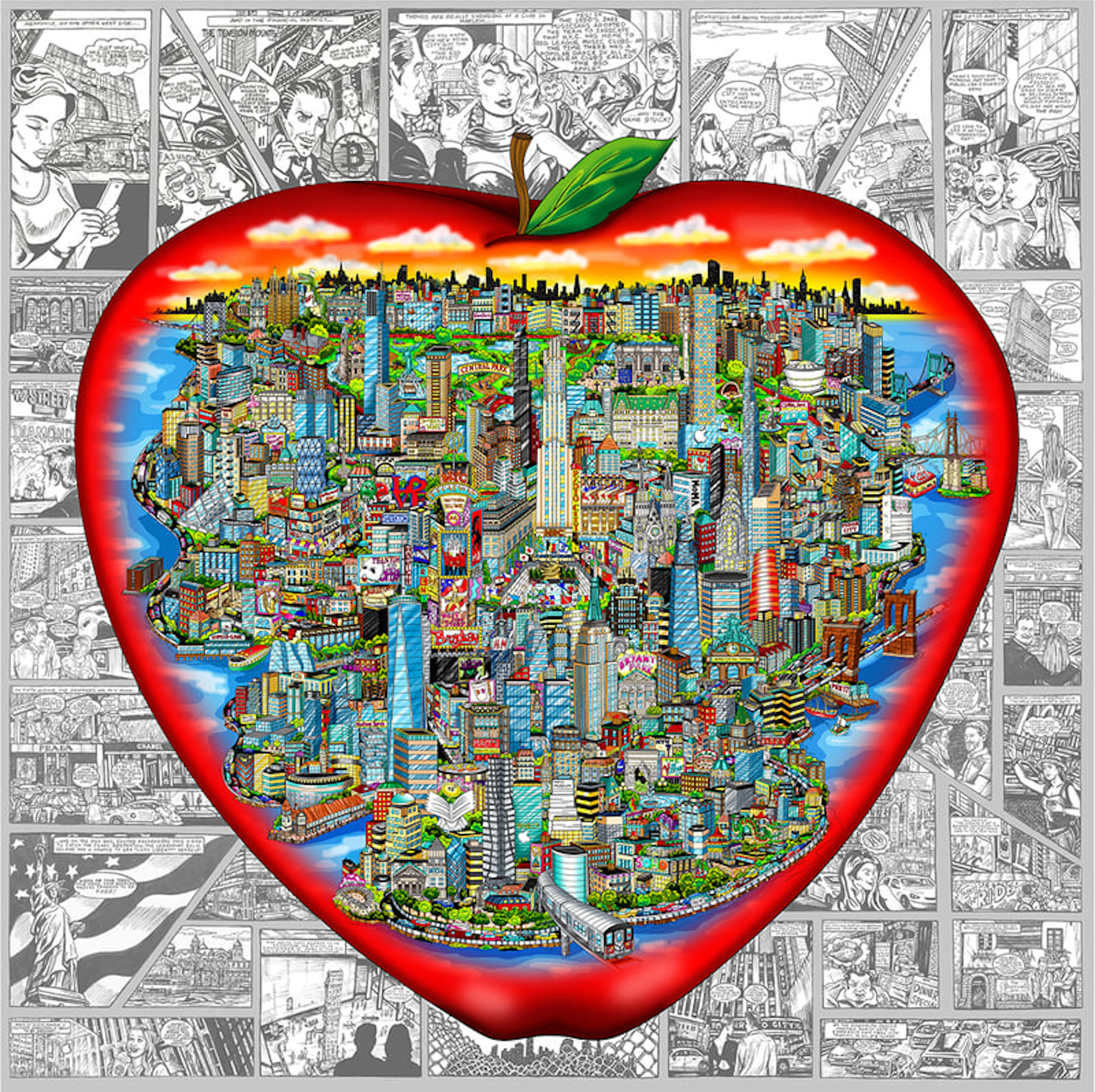 Charles Fazzino – Master of 3D Pop Art: Colorful and Playful Urban