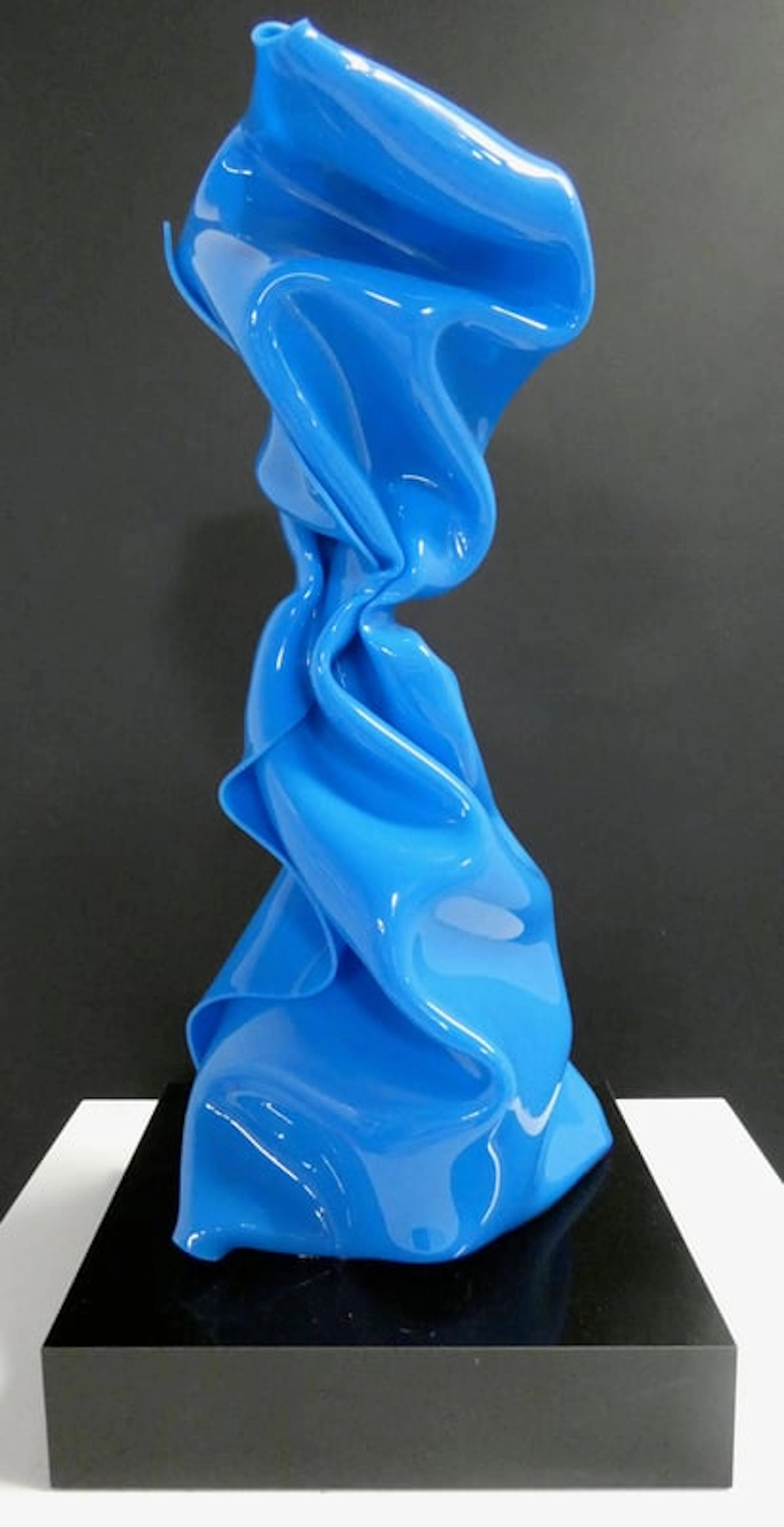 Laurence Jenkell - Contemporary Sculptror - Wrapping Twist Bleu N°4660, 2018