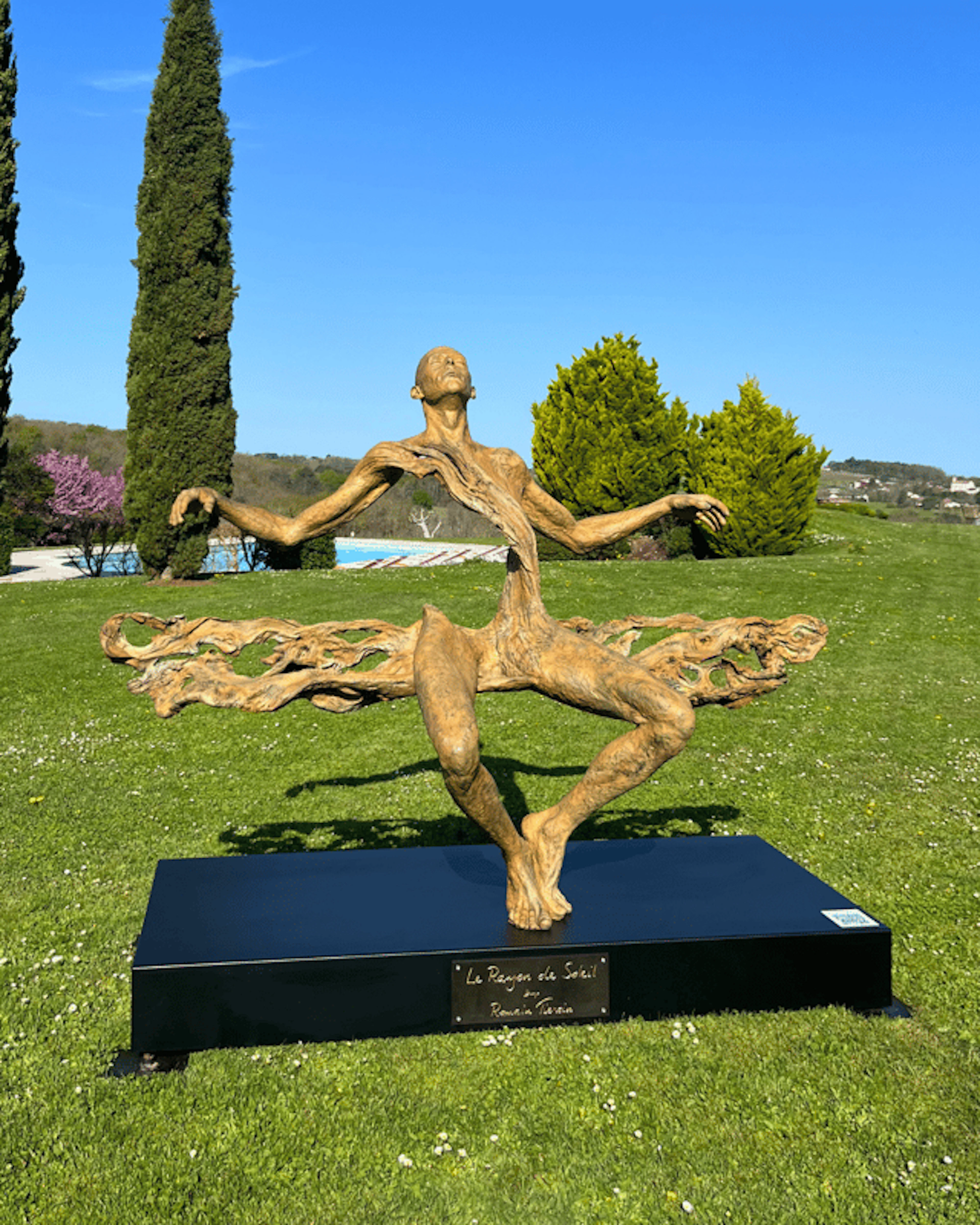 Romain Tiercin – Contemporary Sculptor Working with Wood and Bronze
