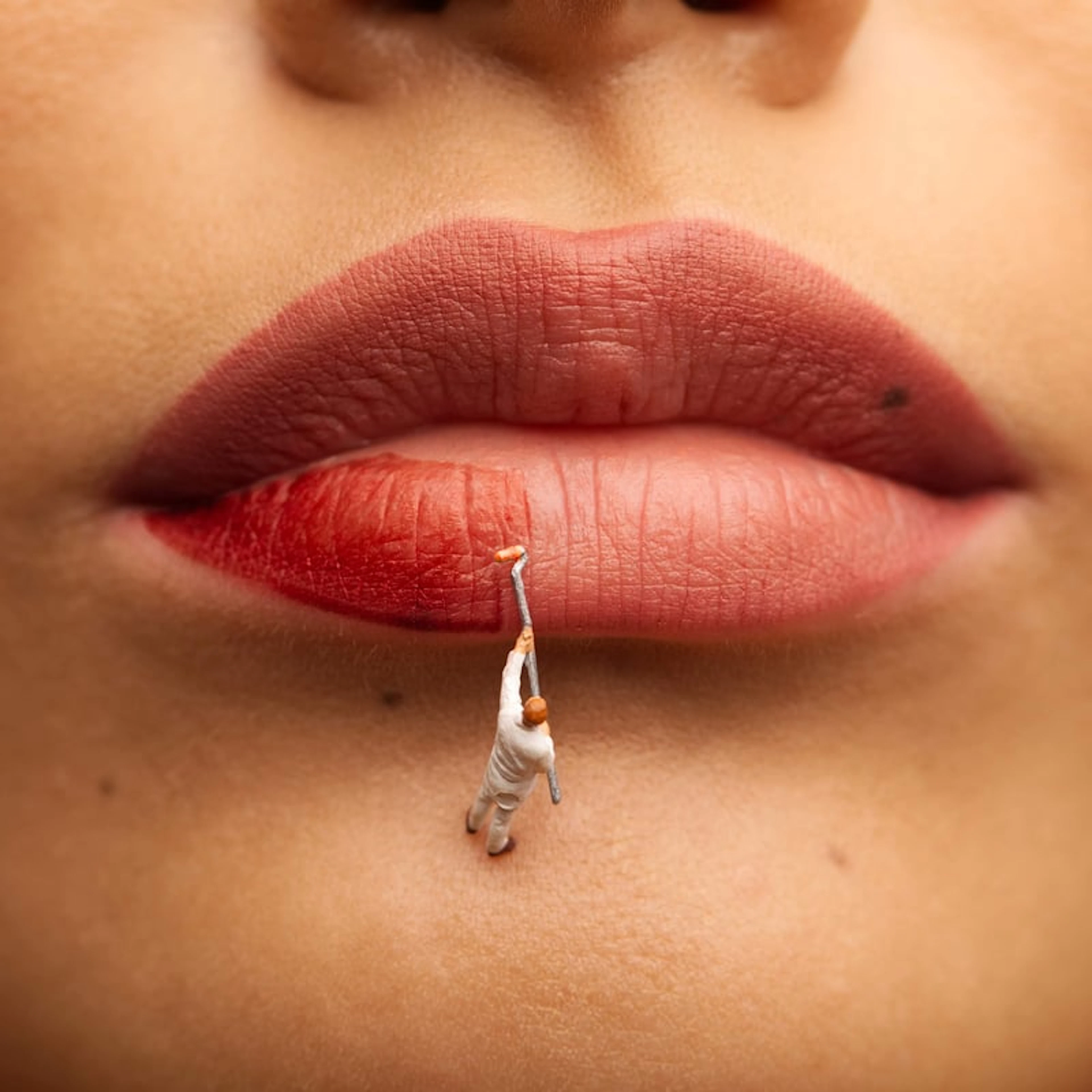 J. Leo - Contemporary Photographer - Red lips