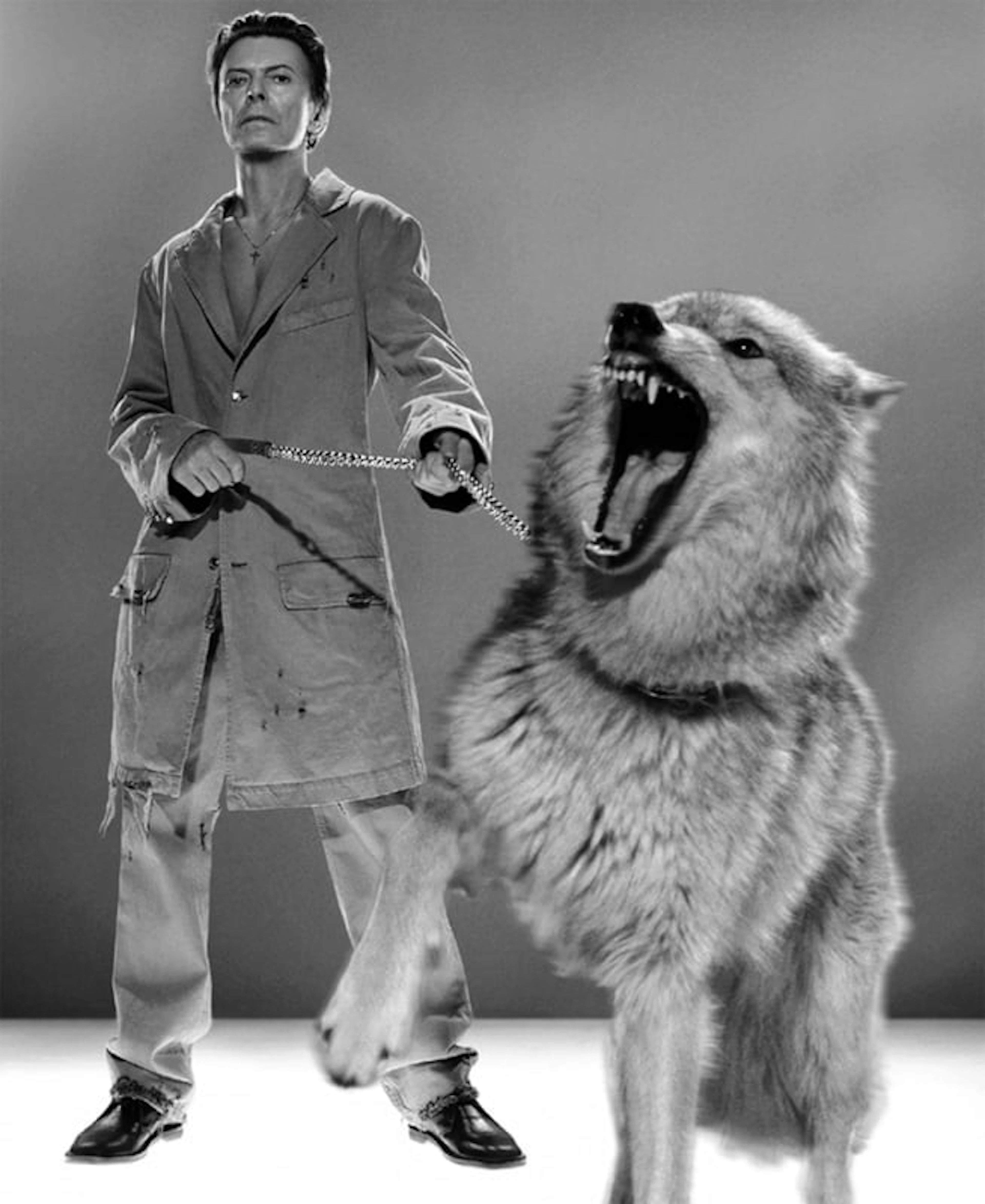 Markus Klinko - Celebrities Photographer - David Bowie : The Protector, B&W