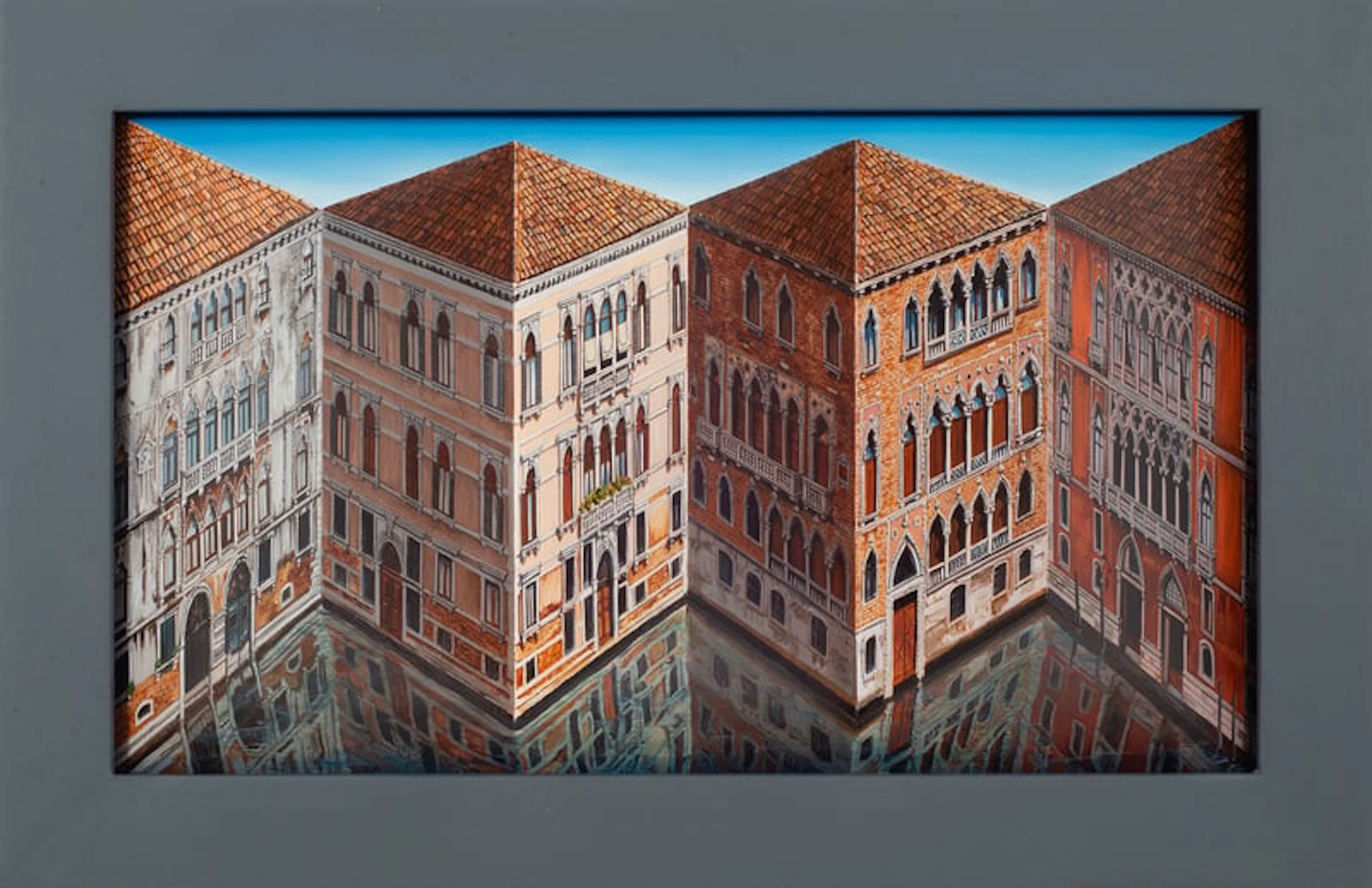 Patrick Hughes - Optical Artist - Capriccio, 2022