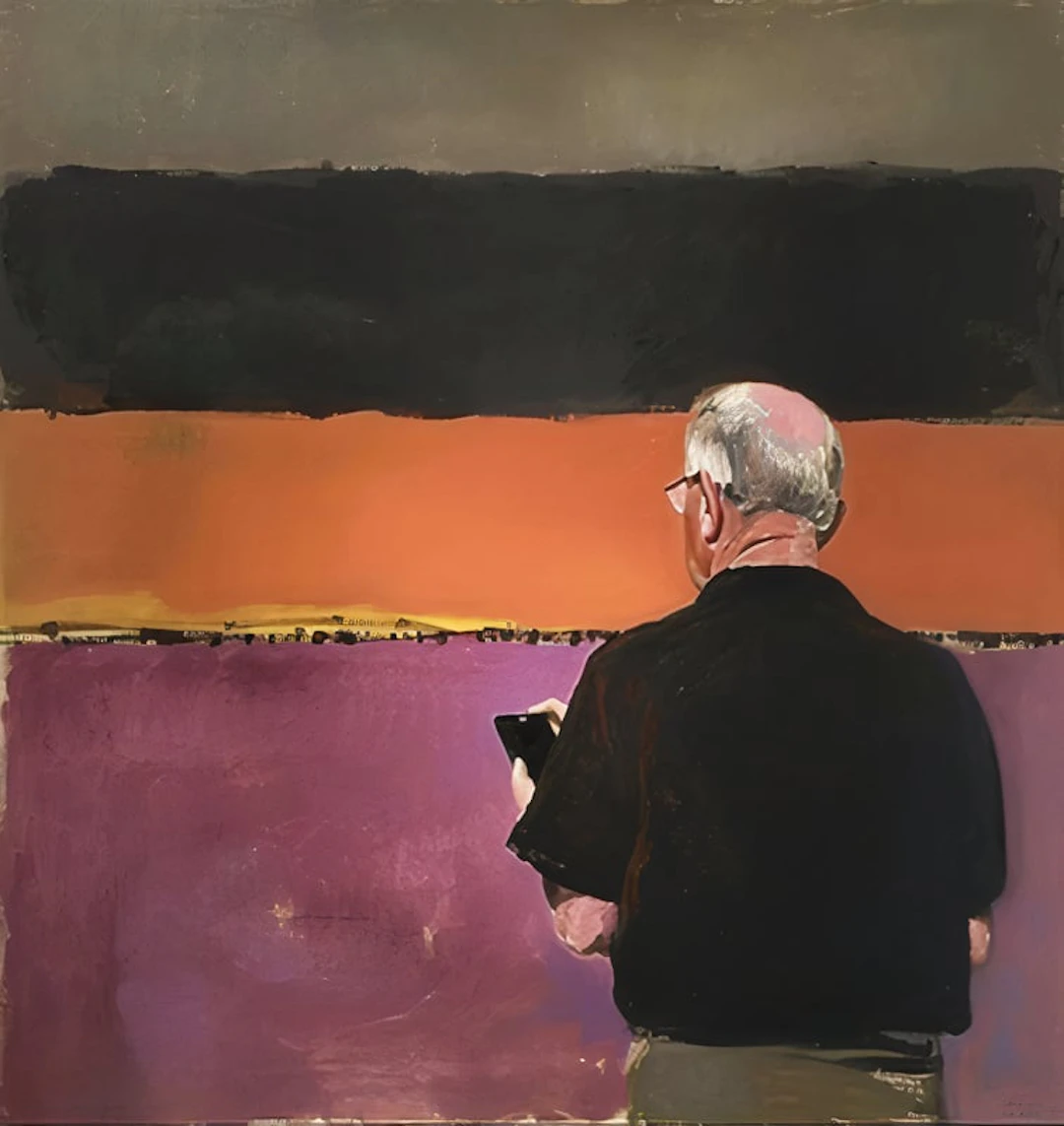Bruce Meritte - Contemporary Artist - Who's Mark Calling ?