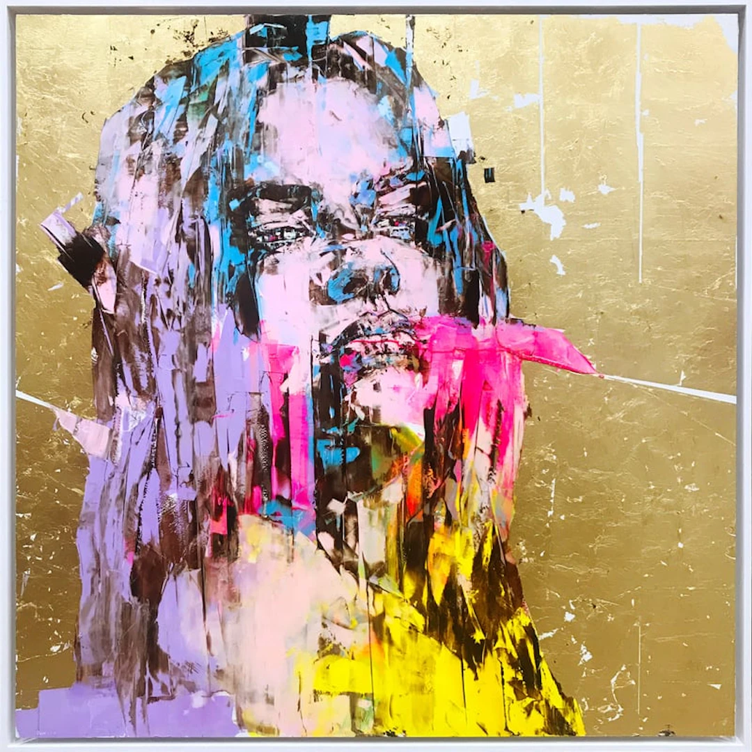 Marco Grassi - Contemporary Artist - Gold 120-49