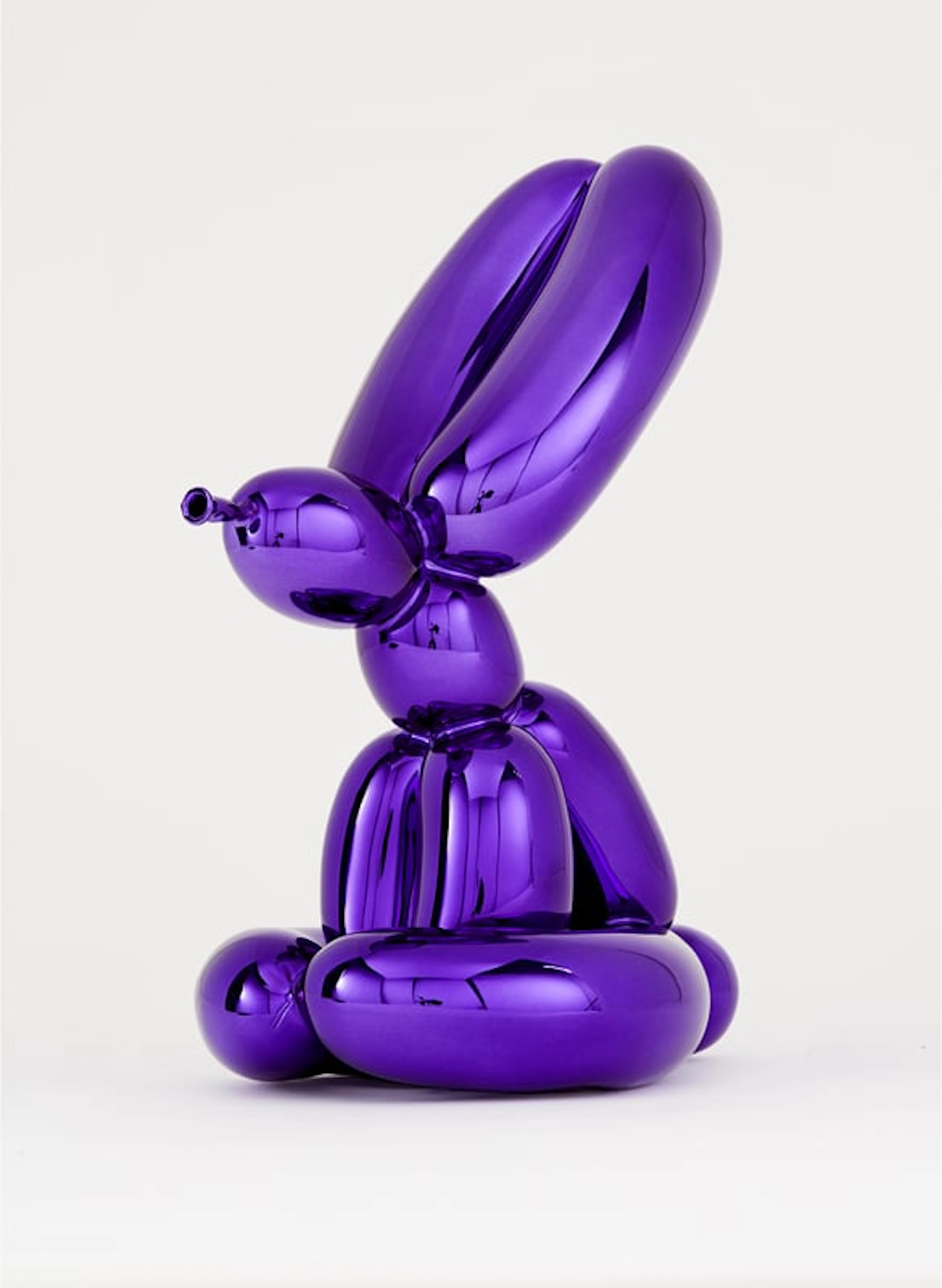 Jeff Koons - Contemporary Sculptor - Balloon Rabbit Violet