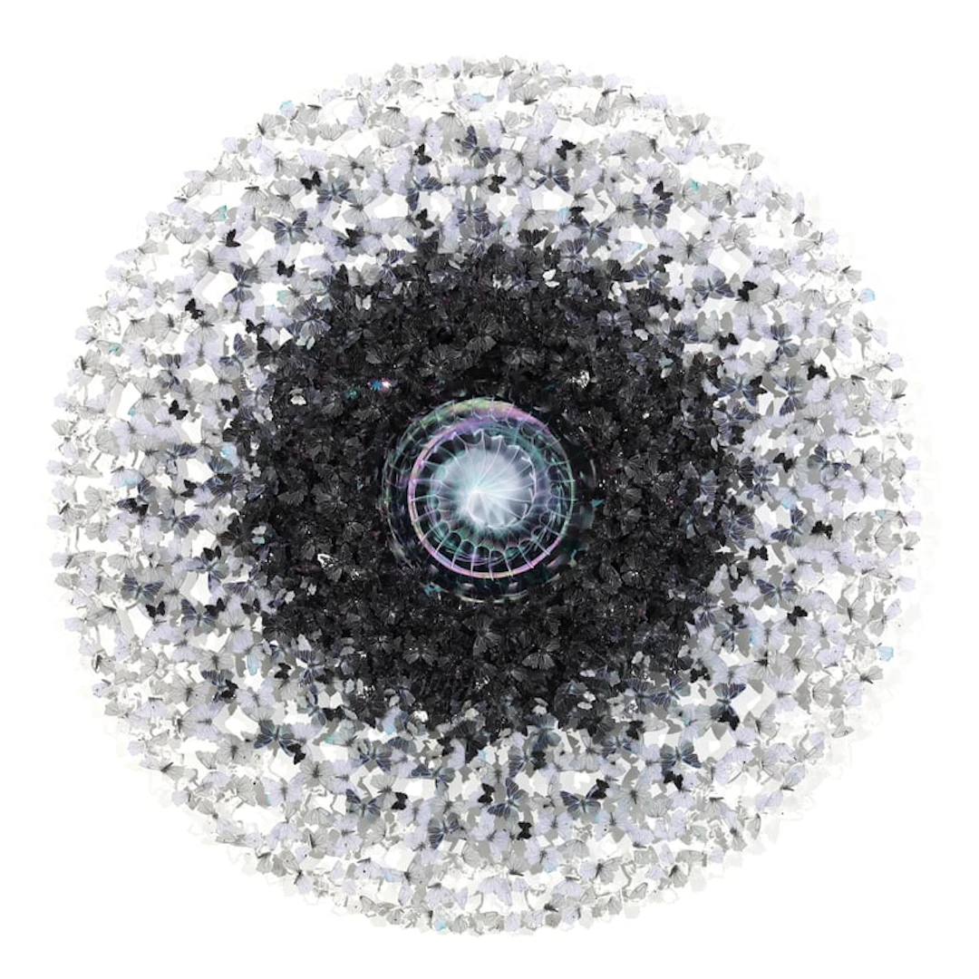 Annalu - Contemporary Sculptor - Dreamcatcher Black Mirror