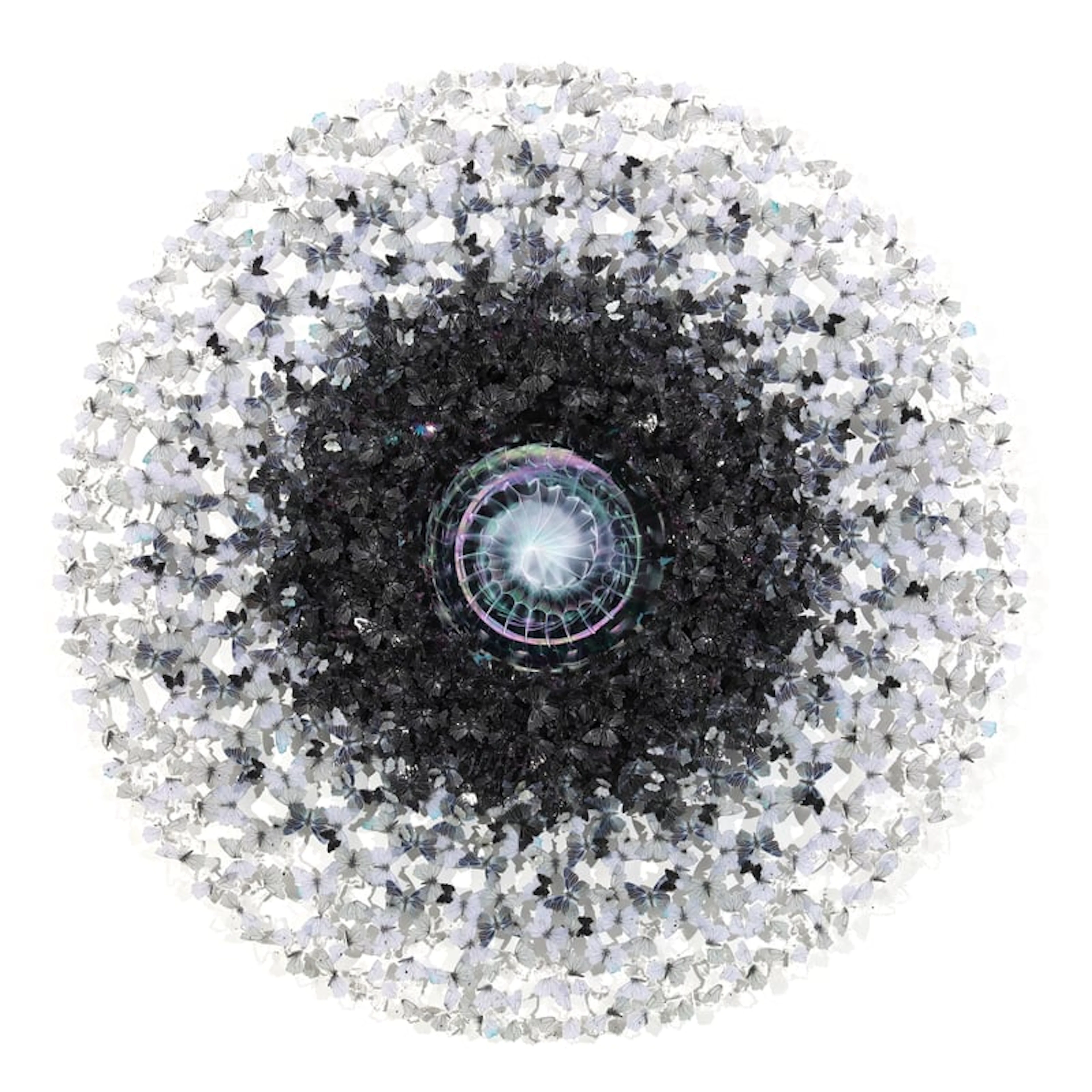 Annalu - Contemporary Sculptor - Dreamcatcher Black Mirror